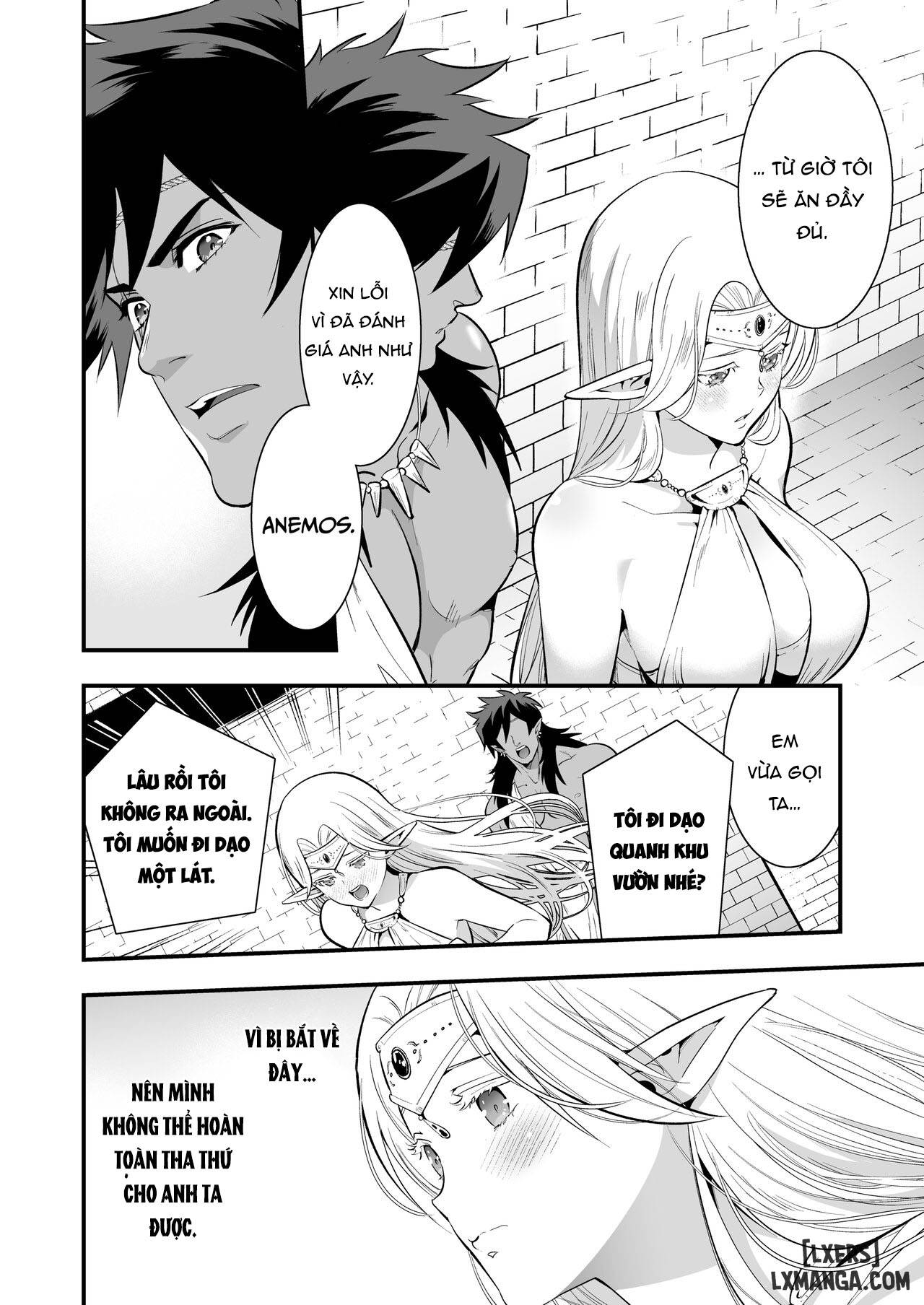 HentaiVN.net - Ảnh 23 - The Orc's Bride: An Elf Held Captive by Pleasure - Chap 2