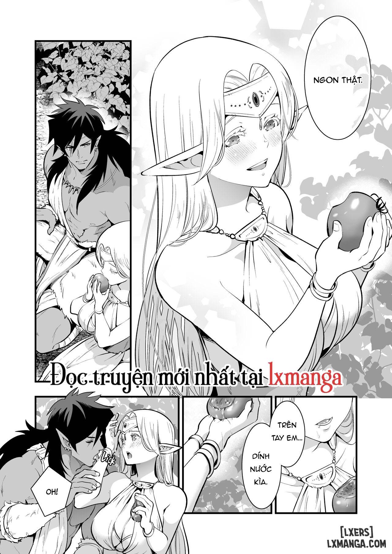HentaiVN.net - Ảnh 25 - The Orc's Bride: An Elf Held Captive by Pleasure - Chap 2