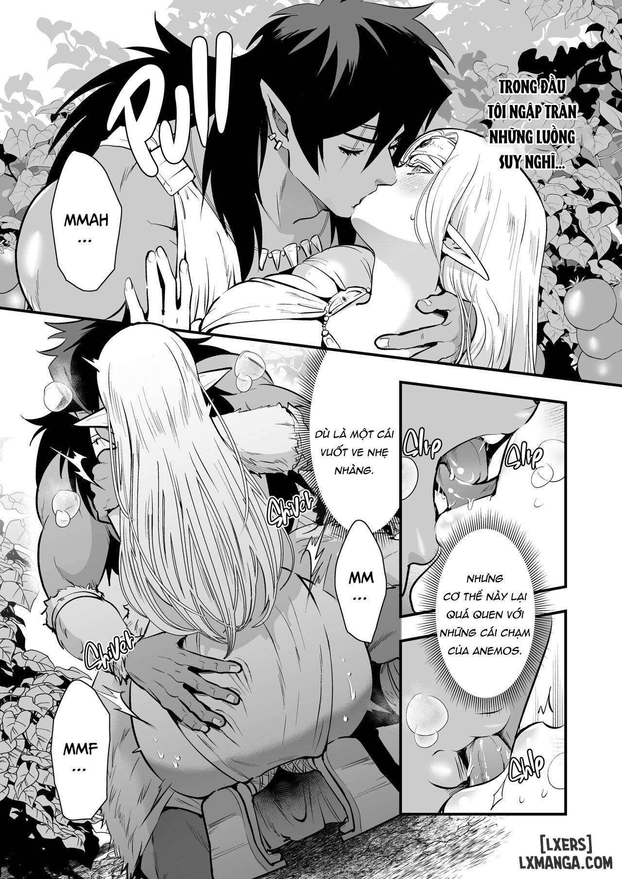 HentaiVN.net - Ảnh 27 - The Orc's Bride: An Elf Held Captive by Pleasure - Chap 2