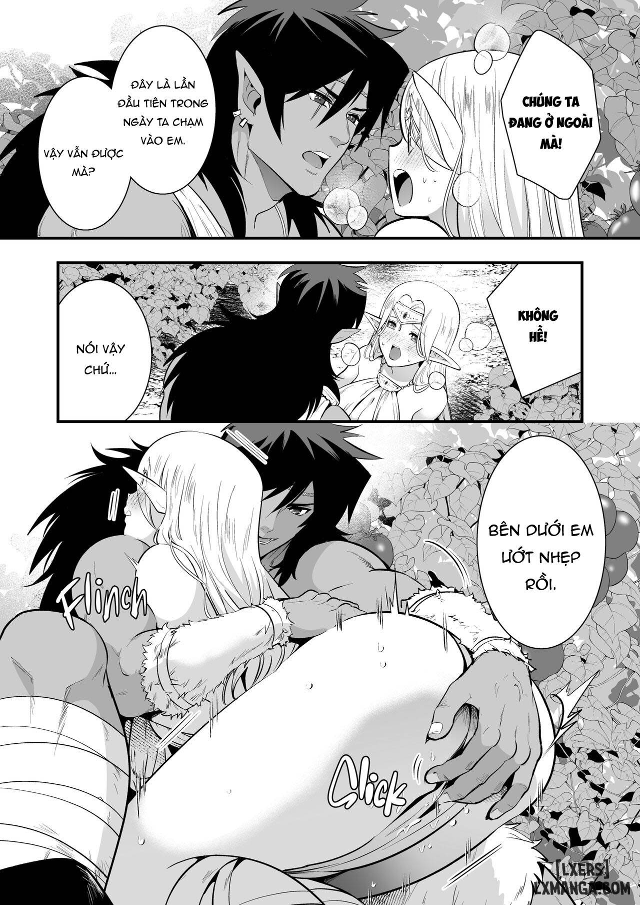 HentaiVN.net - Ảnh 28 - The Orc's Bride: An Elf Held Captive by Pleasure - Chap 2