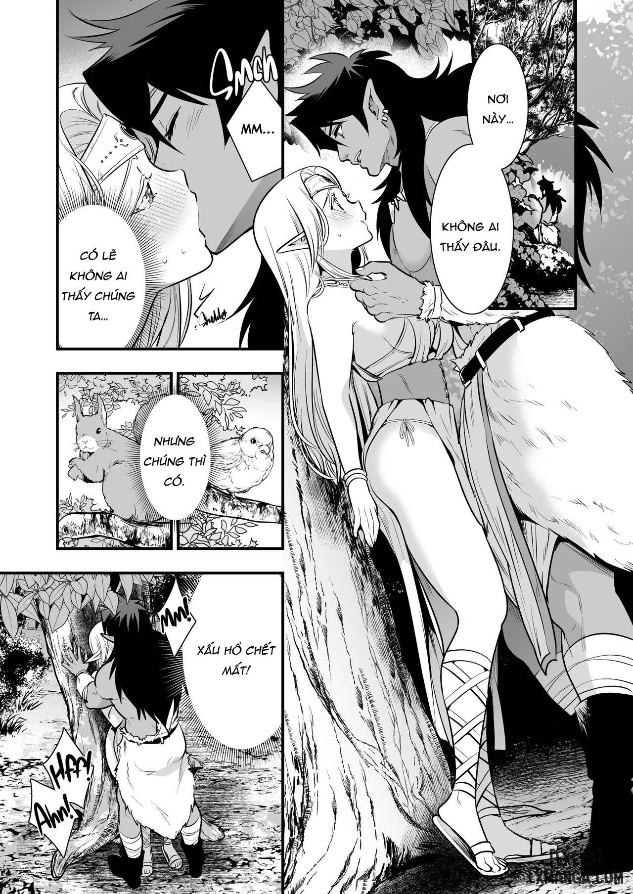 HentaiVN.net - Ảnh 30 - The Orc's Bride: An Elf Held Captive by Pleasure - Chap 2