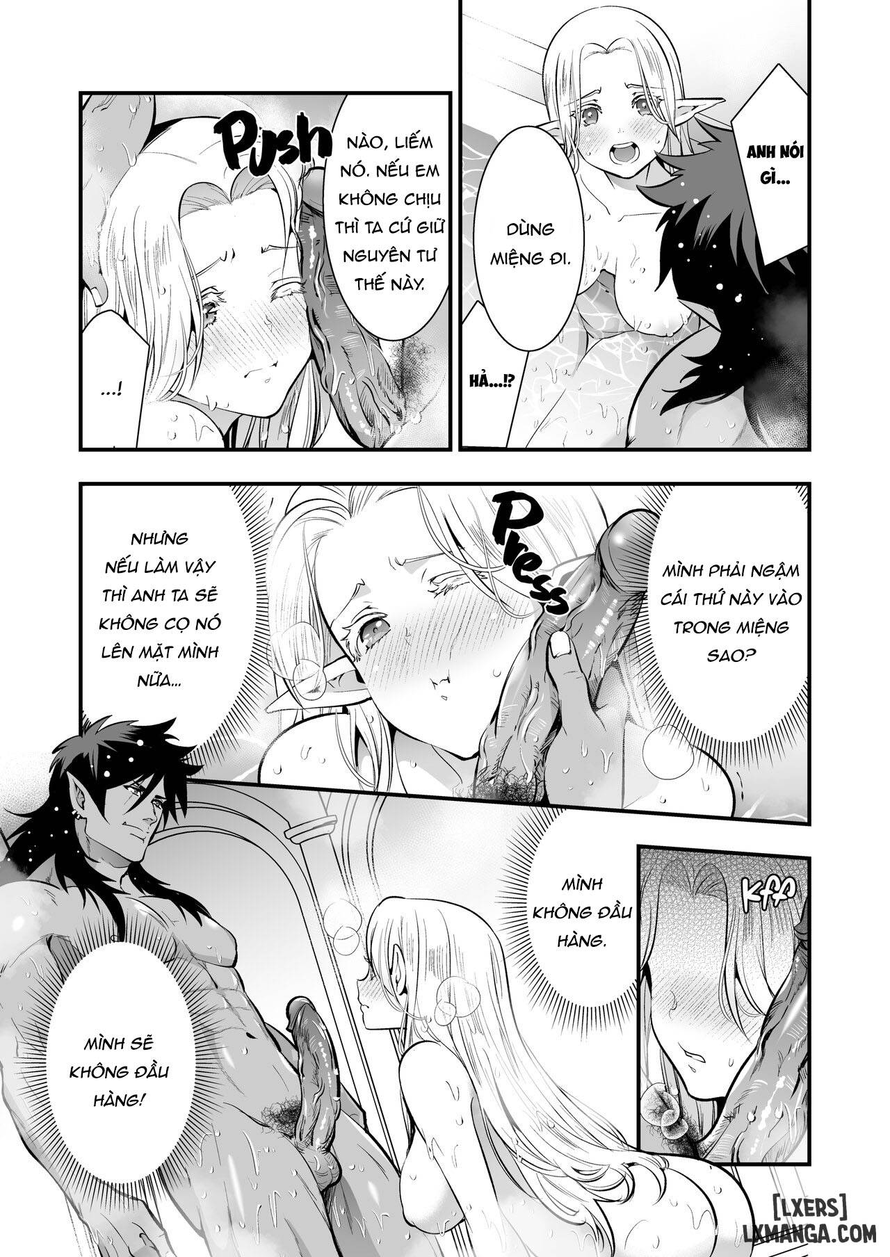 HentaiVN.net - Ảnh 6 - The Orc's Bride: An Elf Held Captive by Pleasure - Chap 2