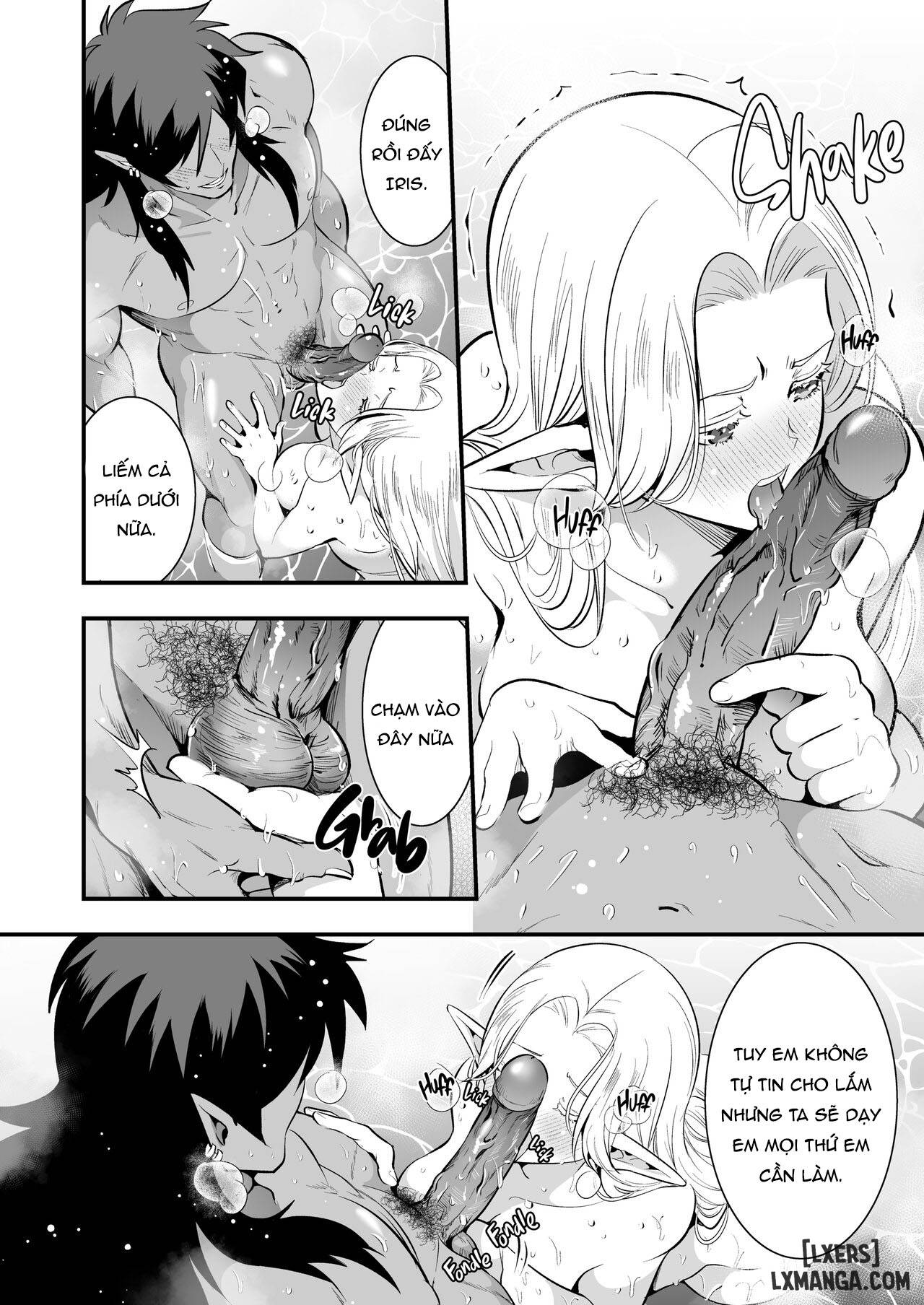 HentaiVN.net - Ảnh 7 - The Orc's Bride: An Elf Held Captive by Pleasure - Chap 2