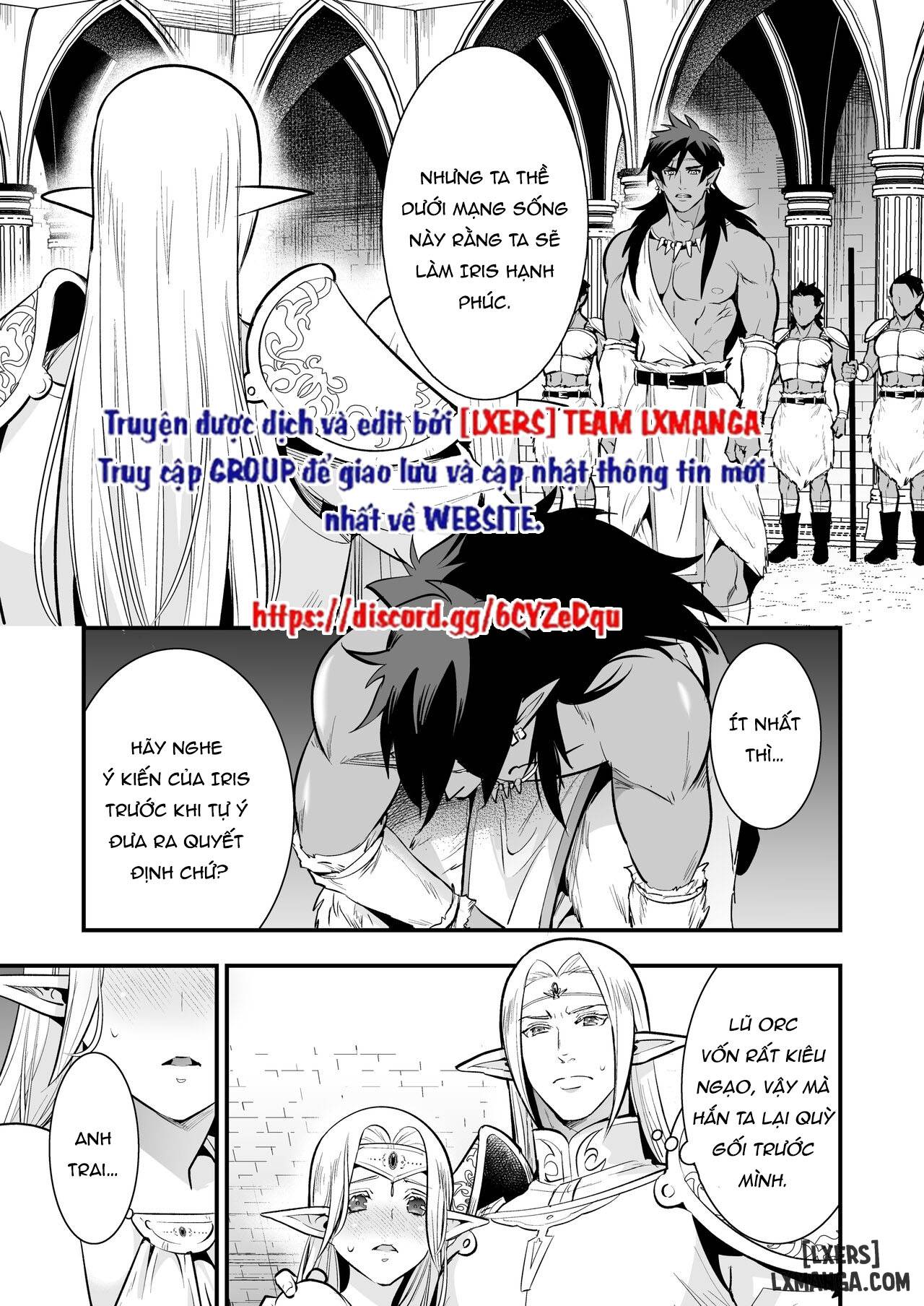 HentaiVN.net - Ảnh 10 - The Orc's Bride: An Elf Held Captive by Pleasure - Chap 3