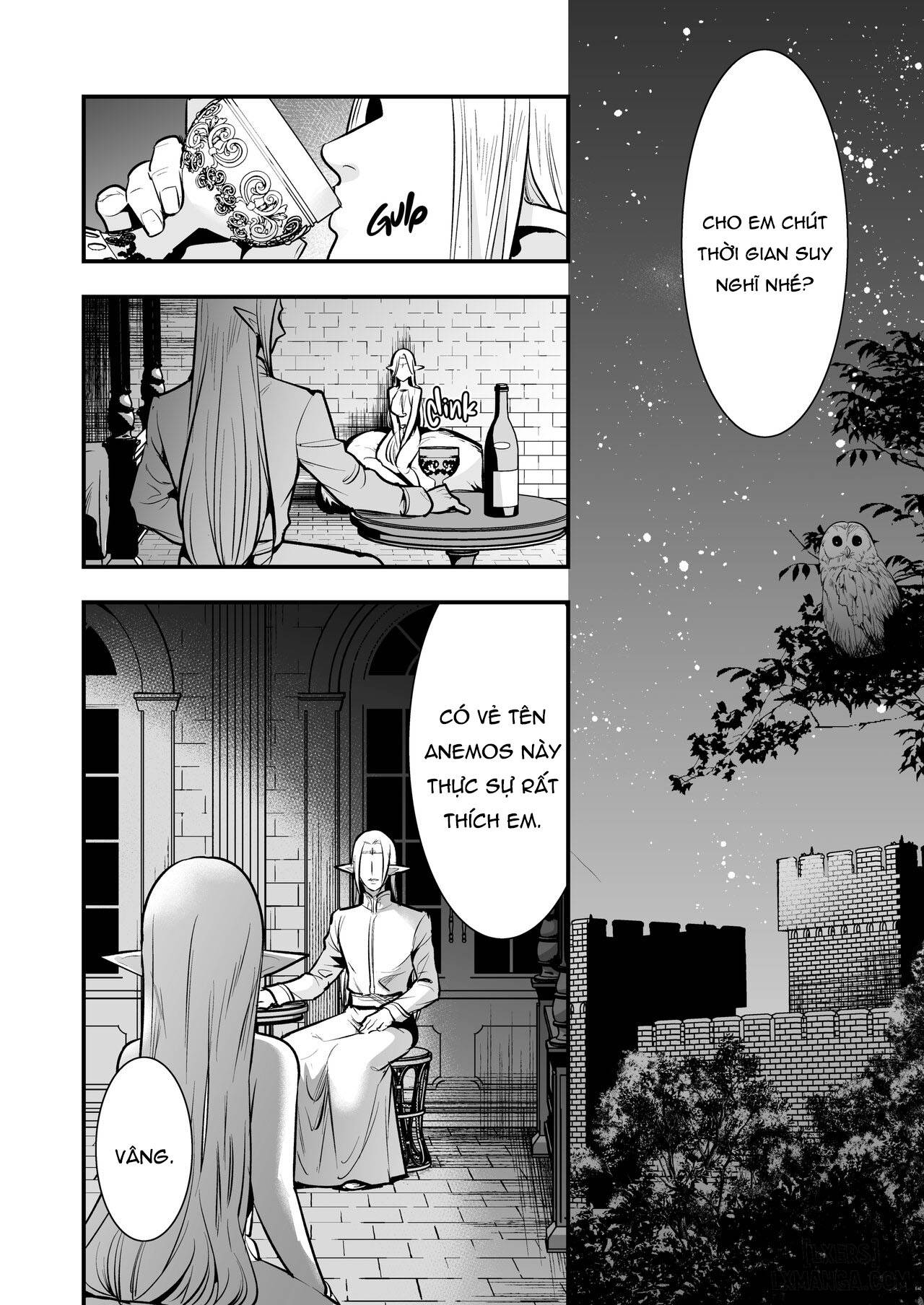 HentaiVN.net - Ảnh 11 - The Orc's Bride: An Elf Held Captive by Pleasure - Chap 3