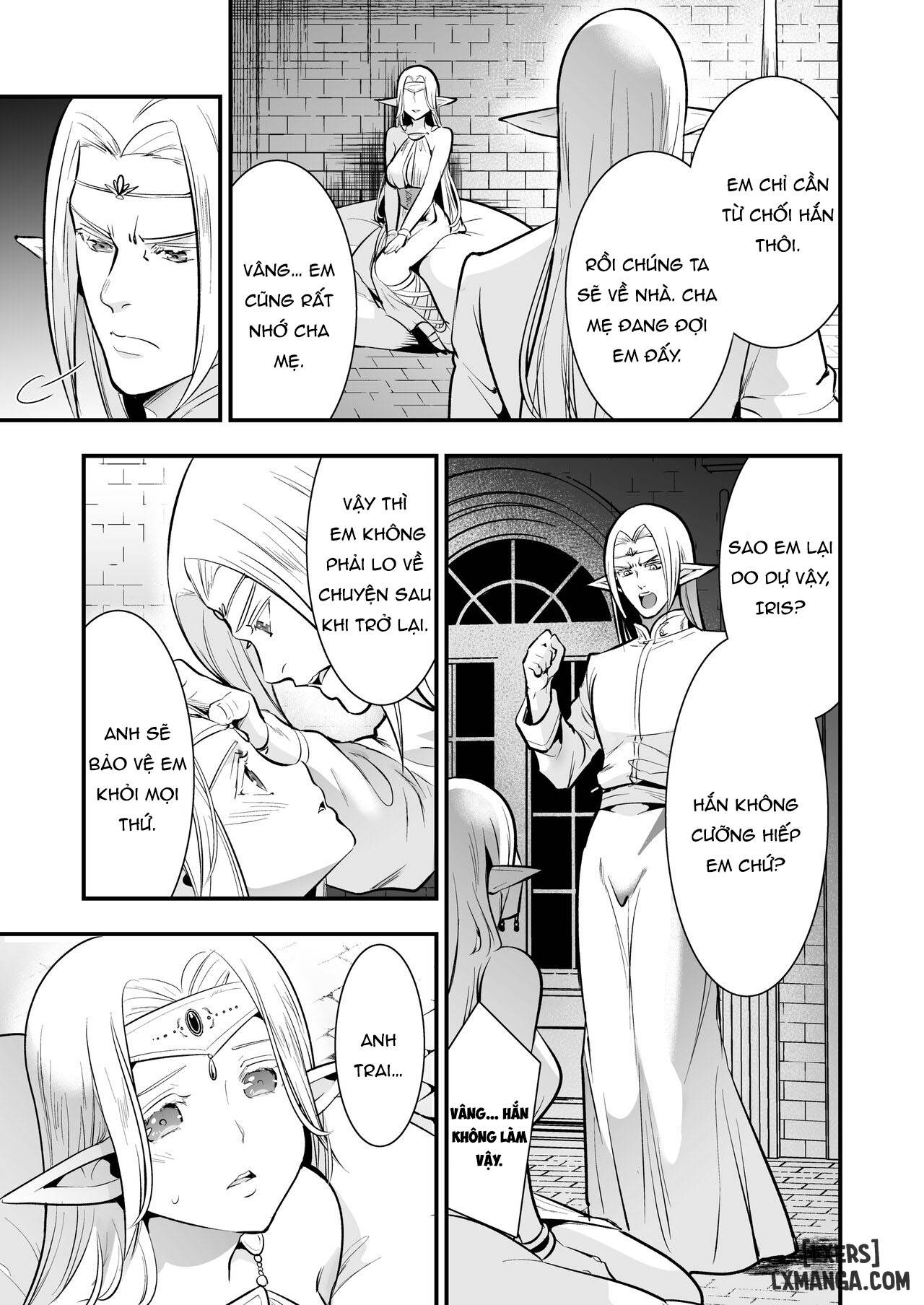 HentaiVN.net - Ảnh 12 - The Orc's Bride: An Elf Held Captive by Pleasure - Chap 3