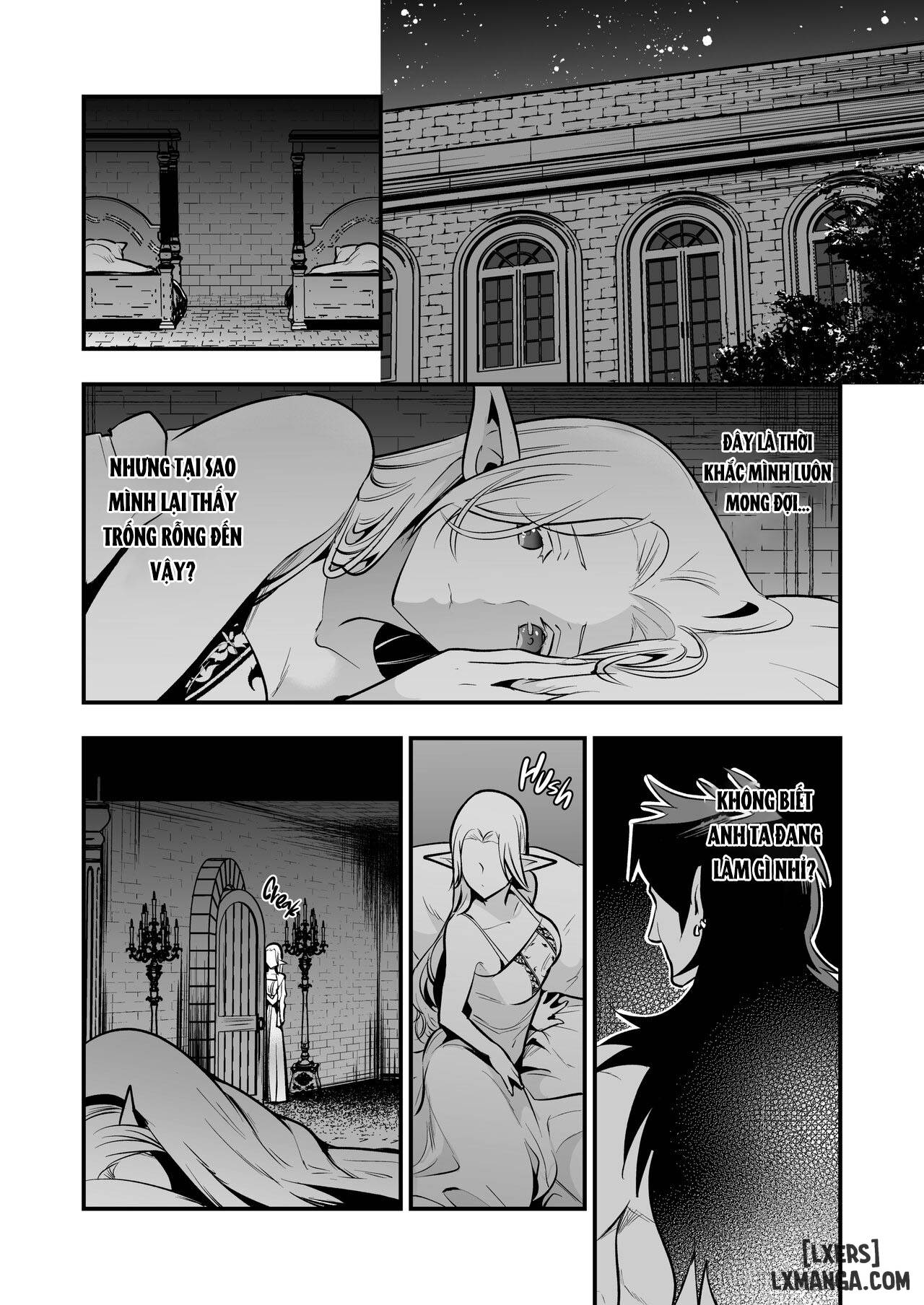HentaiVN.net - Ảnh 13 - The Orc's Bride: An Elf Held Captive by Pleasure - Chap 3