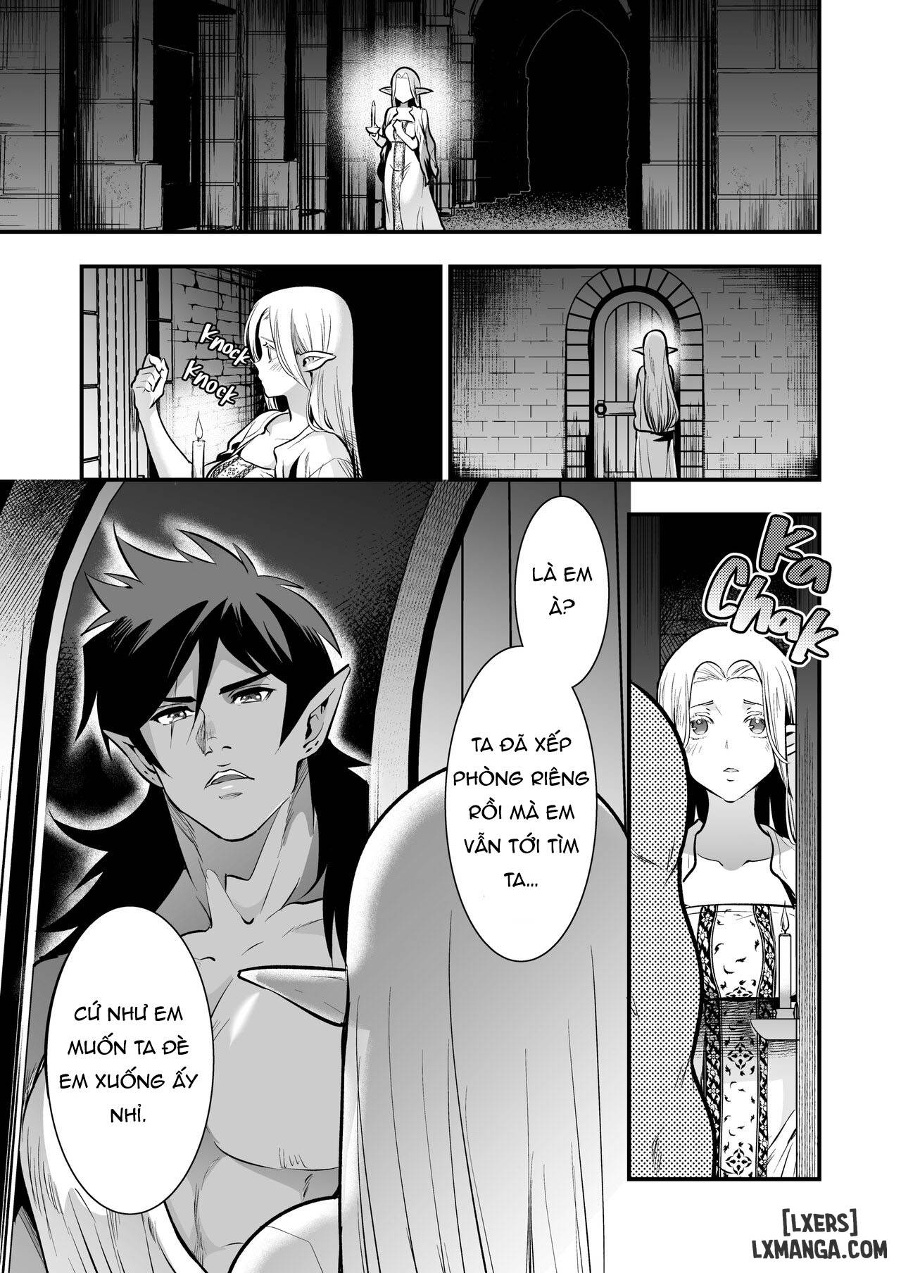 HentaiVN.net - Ảnh 14 - The Orc's Bride: An Elf Held Captive by Pleasure - Chap 3