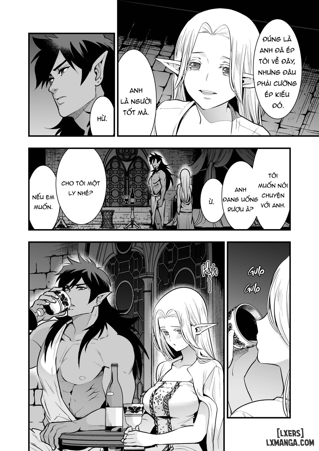 HentaiVN.net - Ảnh 15 - The Orc's Bride: An Elf Held Captive by Pleasure - Chap 3