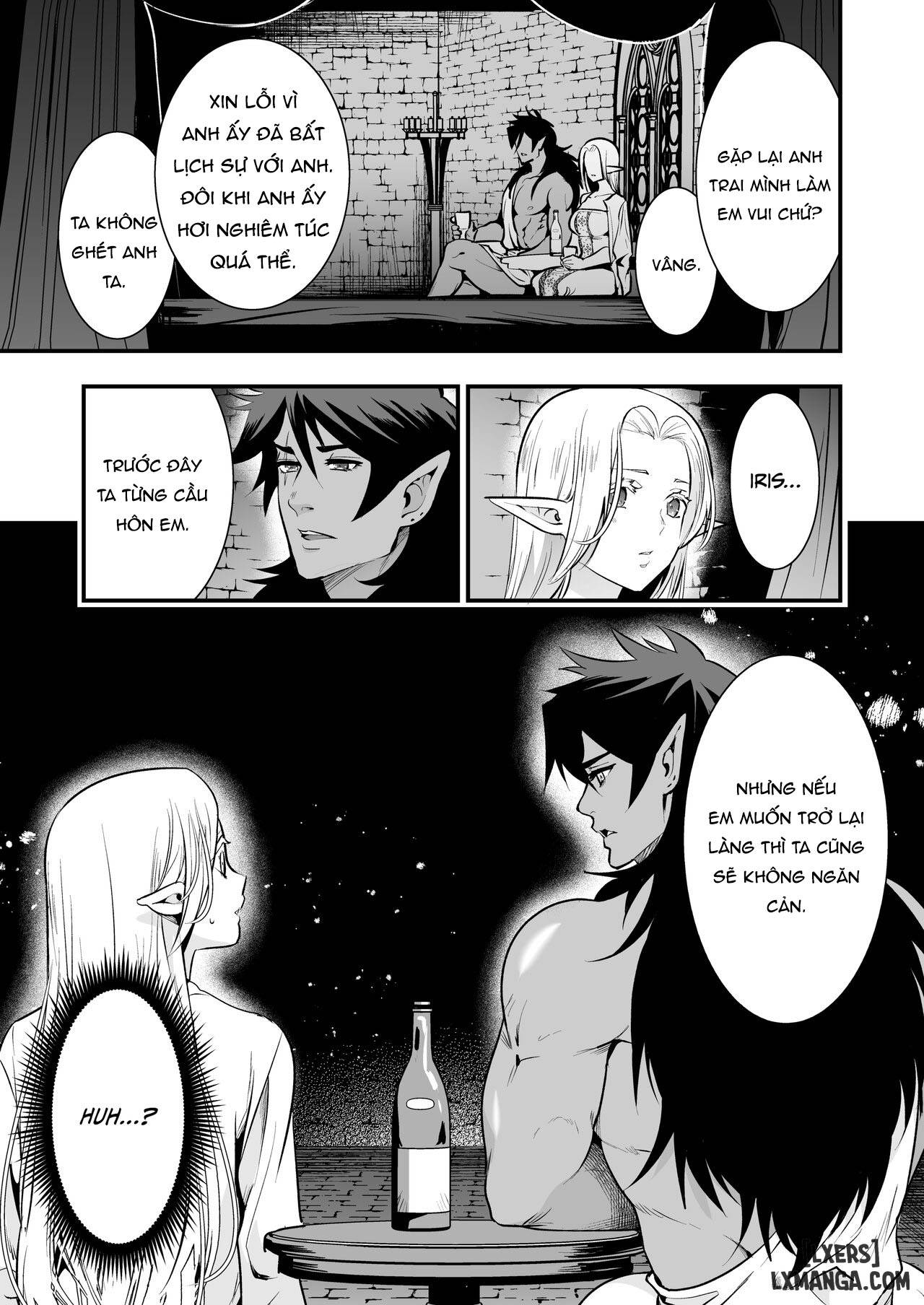 HentaiVN.net - Ảnh 16 - The Orc's Bride: An Elf Held Captive by Pleasure - Chap 3