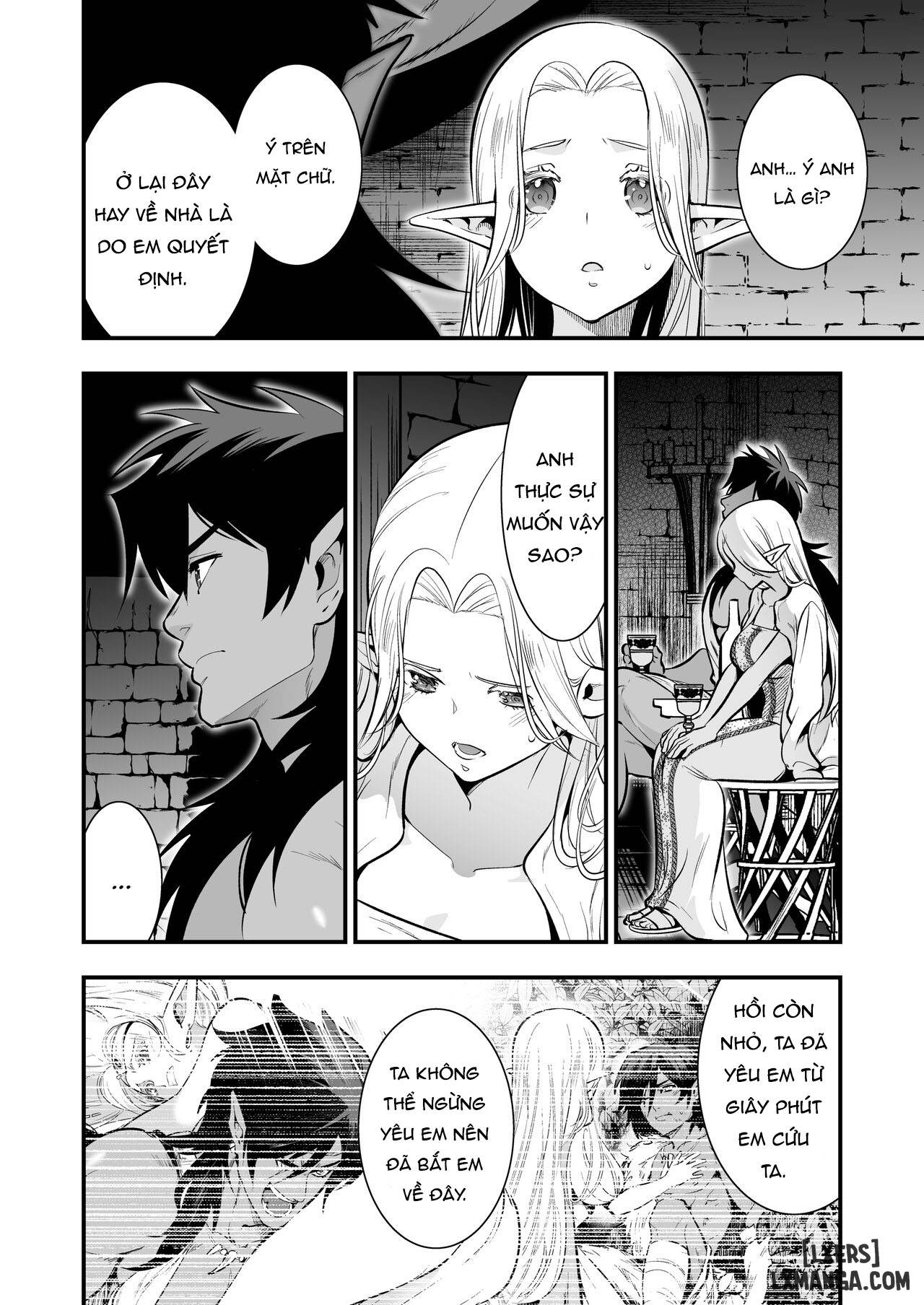 HentaiVN.net - Ảnh 17 - The Orc's Bride: An Elf Held Captive by Pleasure - Chap 3