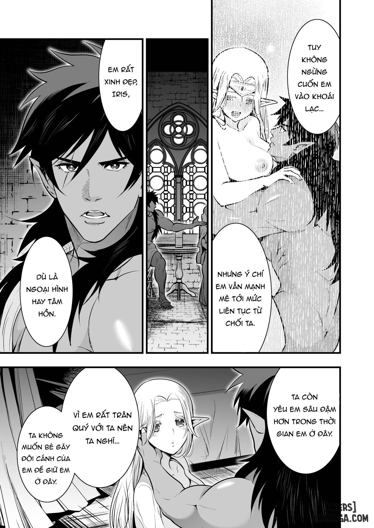 HentaiVN.net - Ảnh 18 - The Orc's Bride: An Elf Held Captive by Pleasure - Chap 3