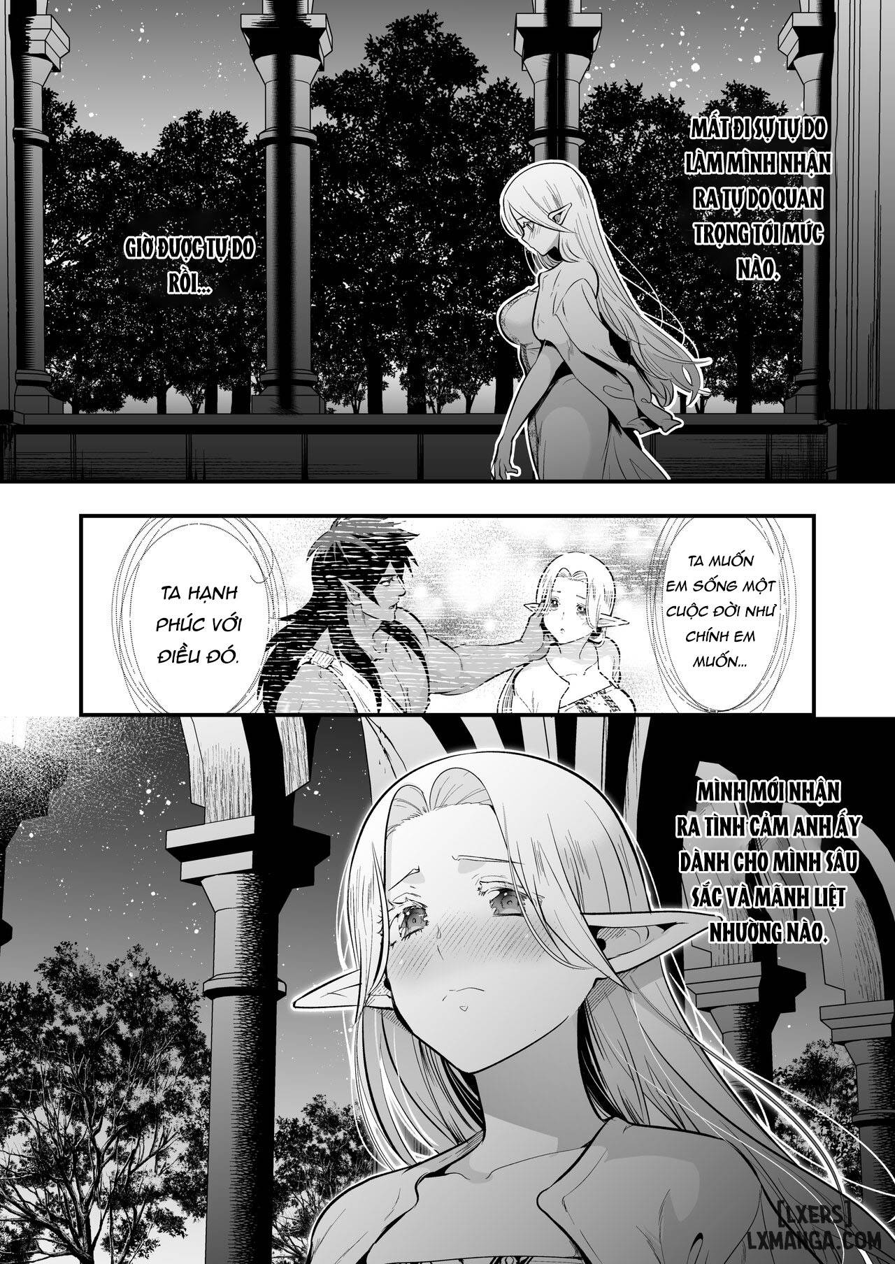 HentaiVN.net - Ảnh 23 - The Orc's Bride: An Elf Held Captive by Pleasure - Chap 3