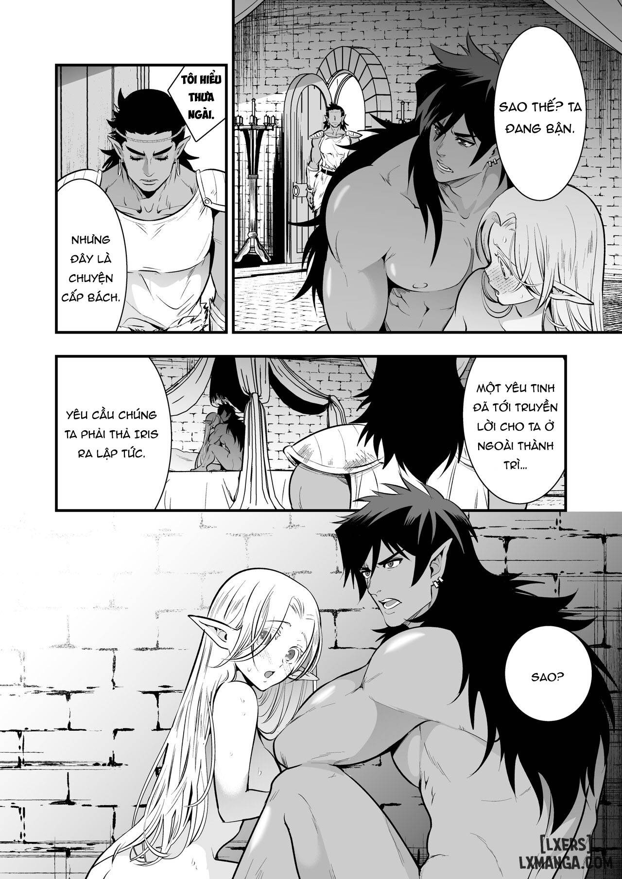 HentaiVN.net - Ảnh 3 - The Orc's Bride: An Elf Held Captive by Pleasure - Chap 3