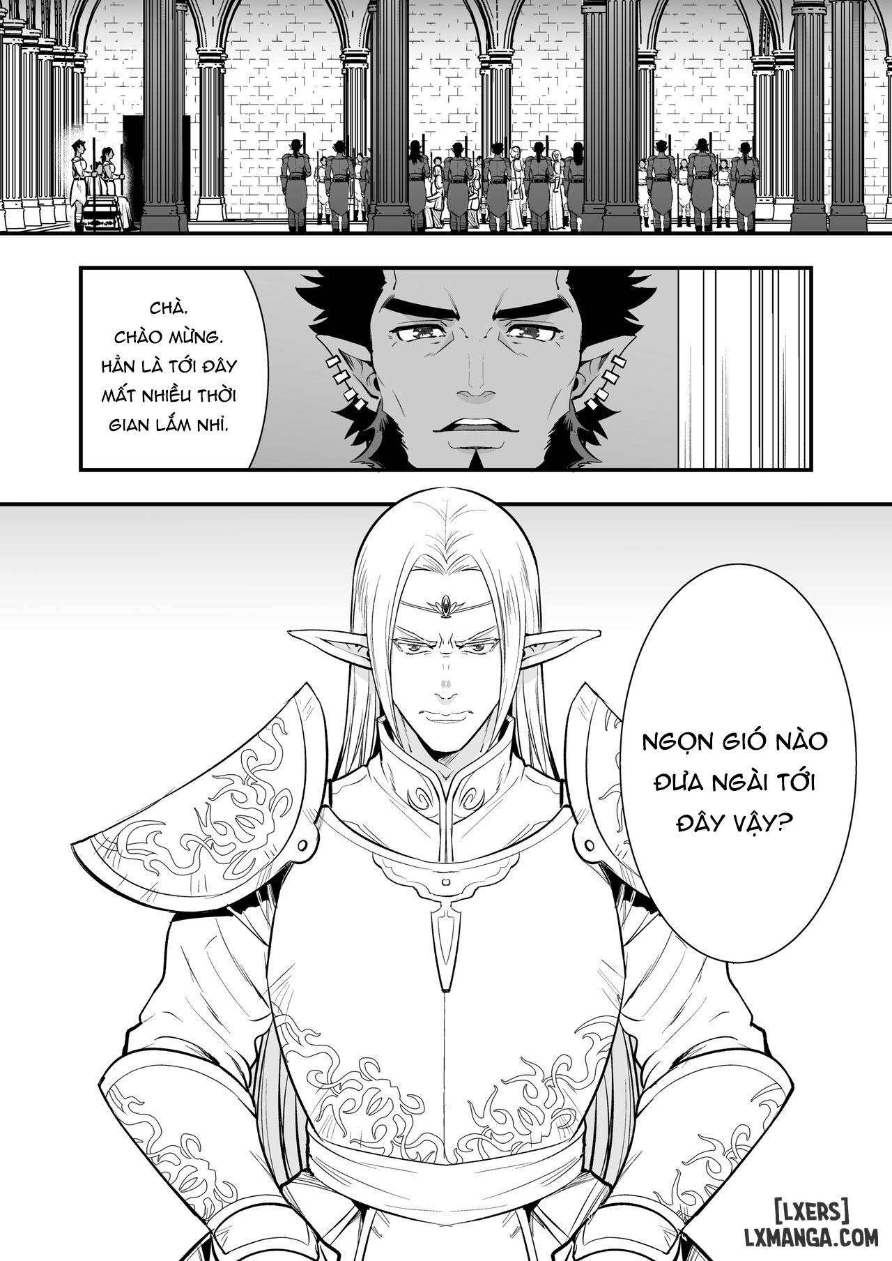 HentaiVN.net - Ảnh 4 - The Orc's Bride: An Elf Held Captive by Pleasure - Chap 3