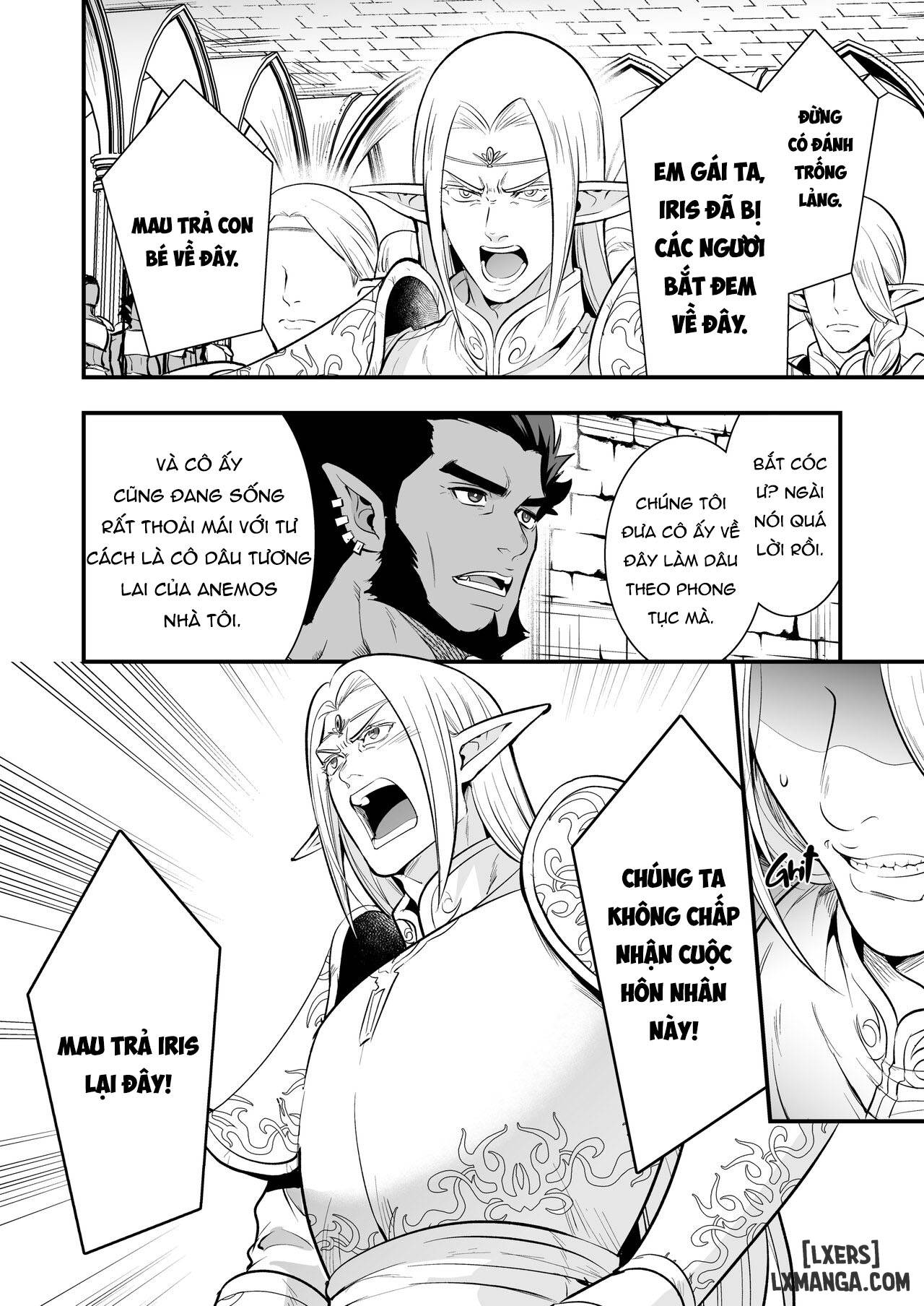 HentaiVN.net - Ảnh 5 - The Orc's Bride: An Elf Held Captive by Pleasure - Chap 3