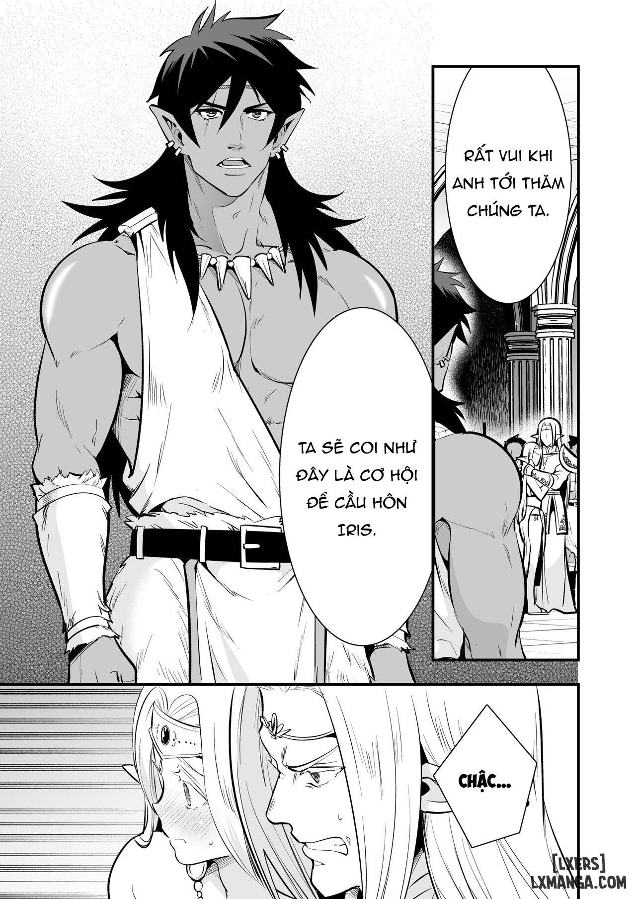 HentaiVN.net - Ảnh 8 - The Orc's Bride: An Elf Held Captive by Pleasure - Chap 3
