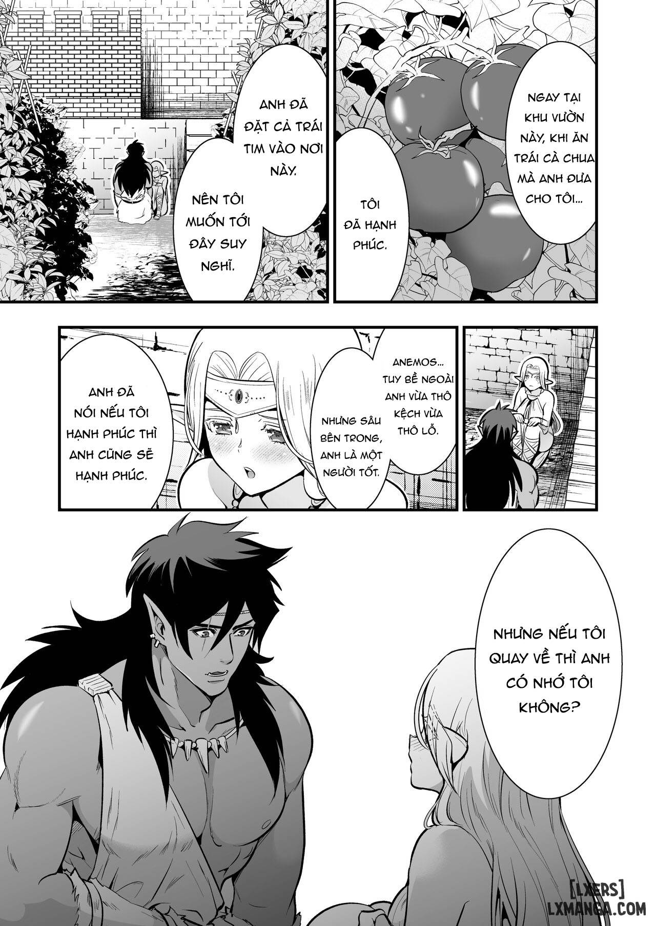 HentaiVN.net - Ảnh 10 - The Orc's Bride: An Elf Held Captive by Pleasure - Chap 4 END