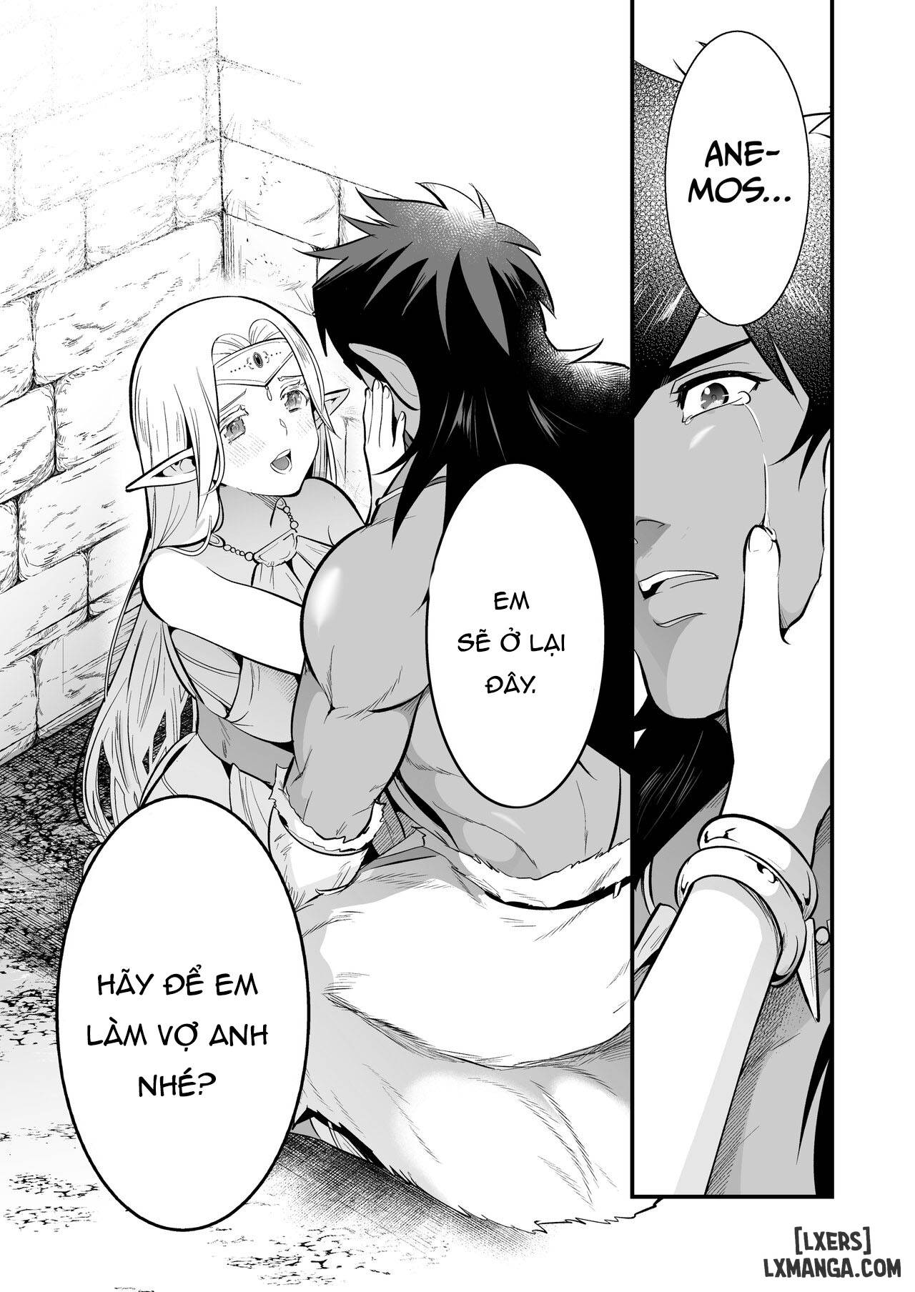 HentaiVN.net - Ảnh 12 - The Orc's Bride: An Elf Held Captive by Pleasure - Chap 4 END