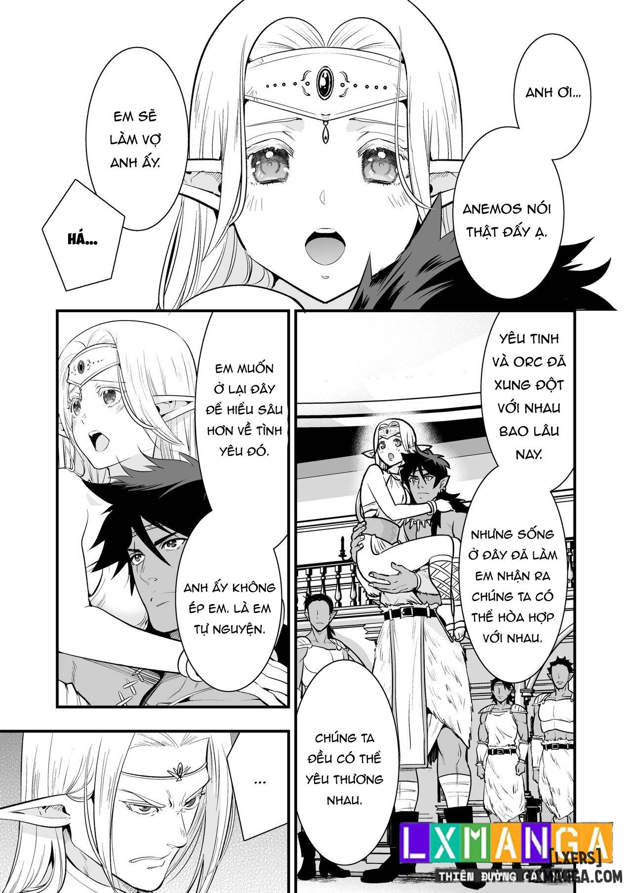 HentaiVN.net - Ảnh 18 - The Orc's Bride: An Elf Held Captive by Pleasure - Chap 4 END