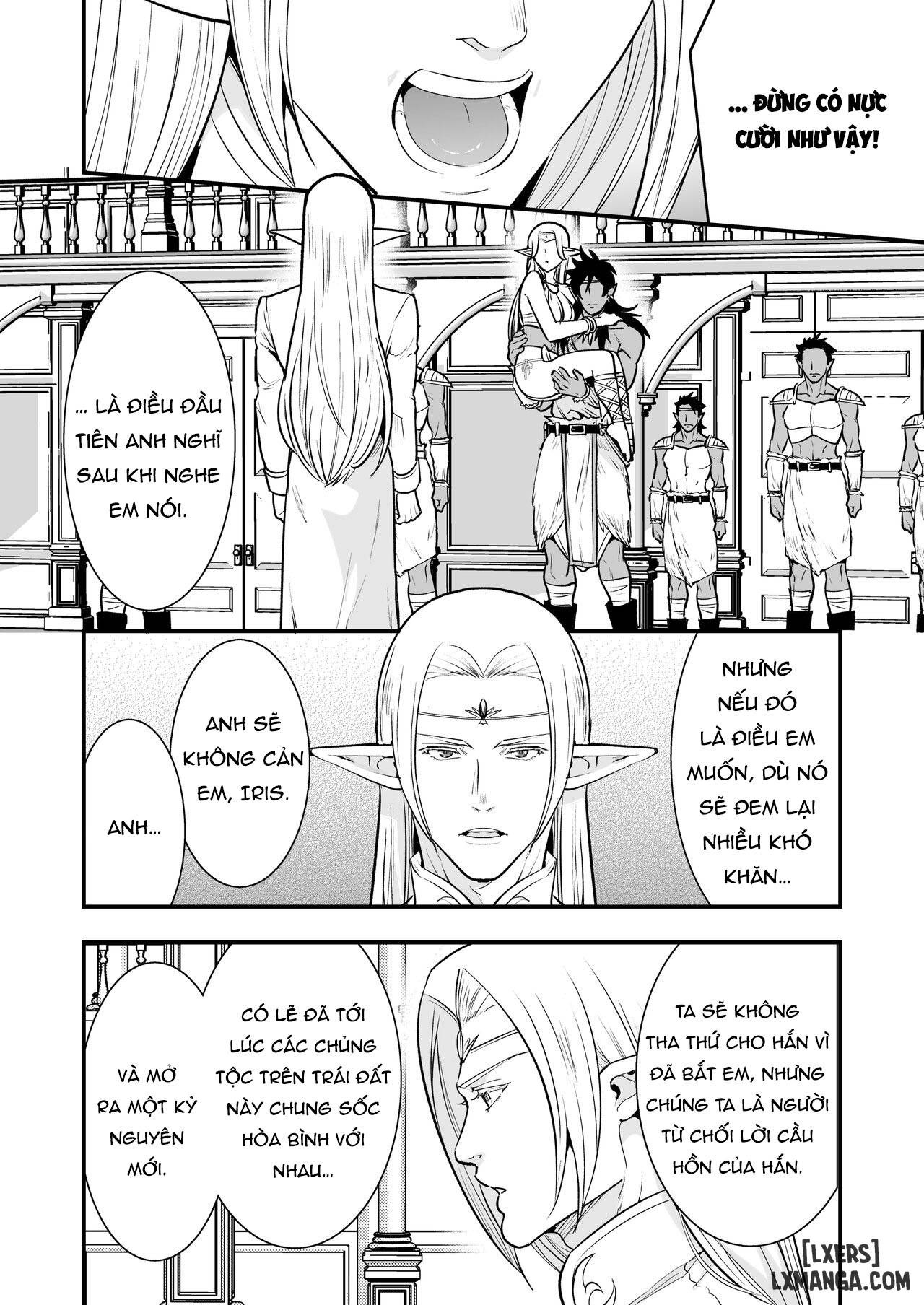 HentaiVN.net - Ảnh 19 - The Orc's Bride: An Elf Held Captive by Pleasure - Chap 4 END