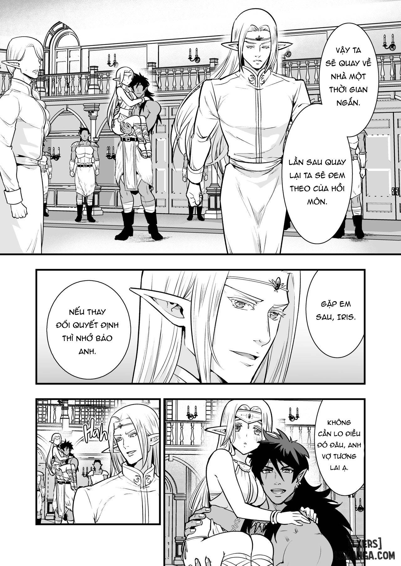 HentaiVN.net - Ảnh 21 - The Orc's Bride: An Elf Held Captive by Pleasure - Chap 4 END