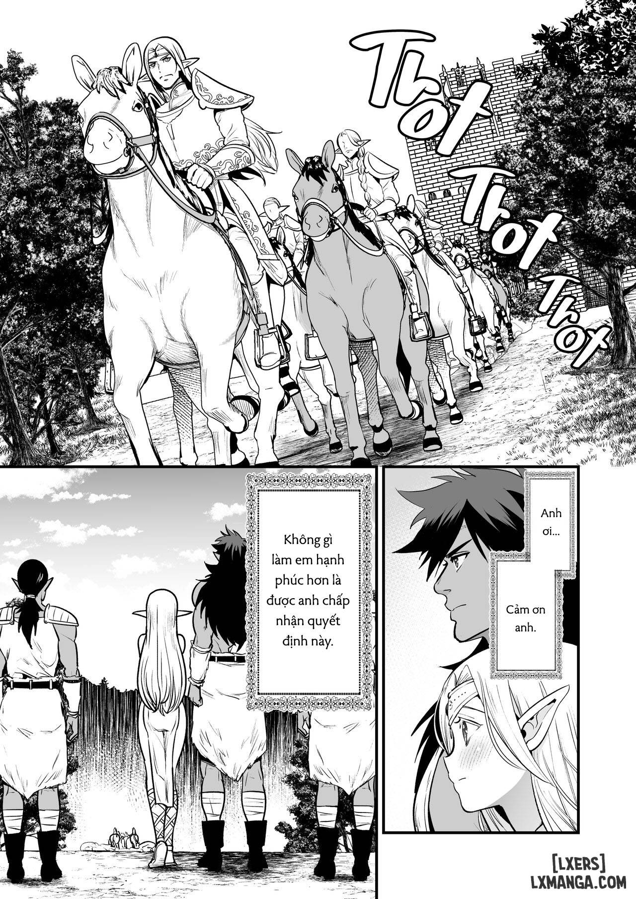 HentaiVN.net - Ảnh 22 - The Orc's Bride: An Elf Held Captive by Pleasure - Chap 4 END