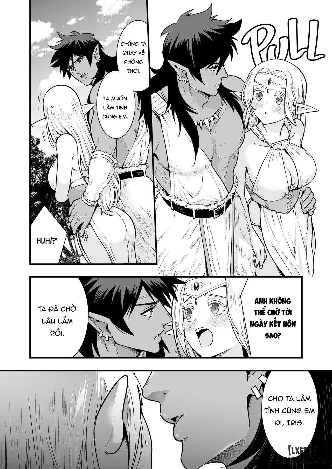 HentaiVN.net - Ảnh 23 - The Orc's Bride: An Elf Held Captive by Pleasure - Chap 4 END