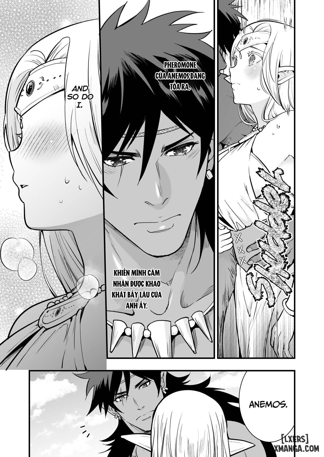 HentaiVN.net - Ảnh 24 - The Orc's Bride: An Elf Held Captive by Pleasure - Chap 4 END