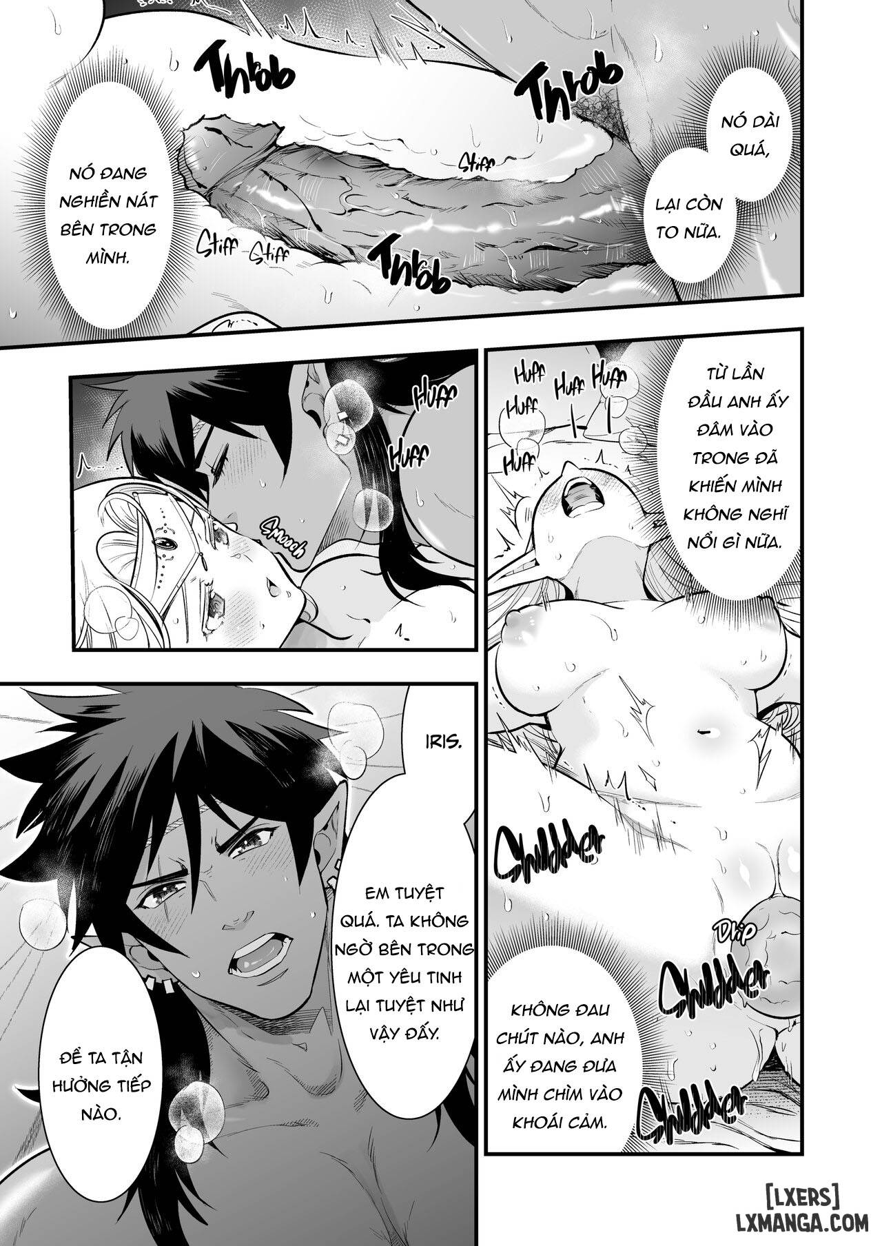 HentaiVN.net - Ảnh 32 - The Orc's Bride: An Elf Held Captive by Pleasure - Chap 4 END