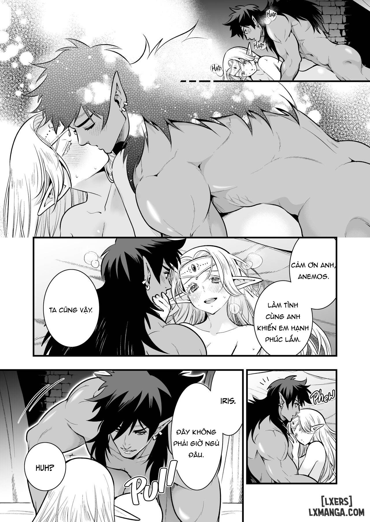 HentaiVN.net - Ảnh 42 - The Orc's Bride: An Elf Held Captive by Pleasure - Chap 4 END