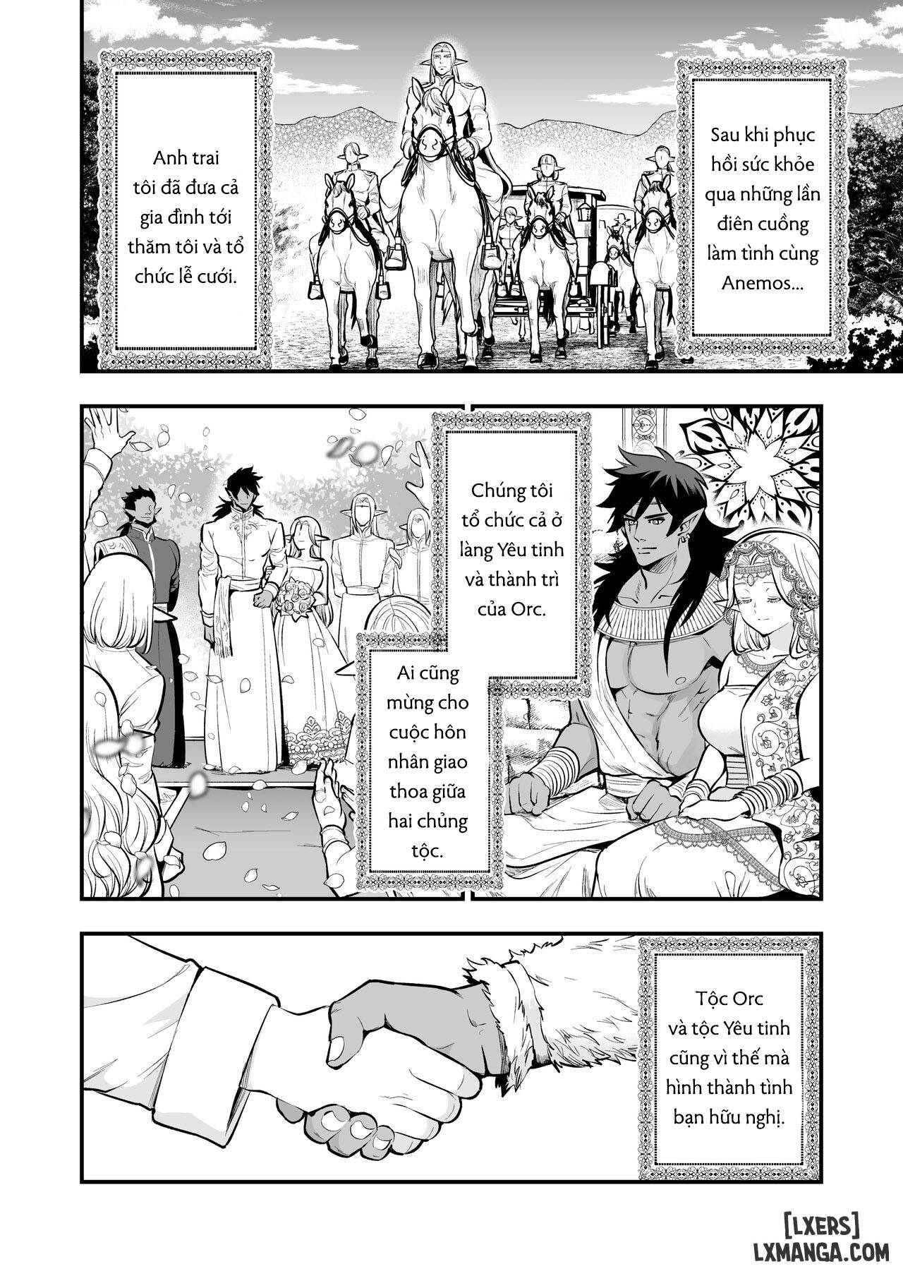 HentaiVN.net - Ảnh 49 - The Orc's Bride: An Elf Held Captive by Pleasure - Chap 4 END