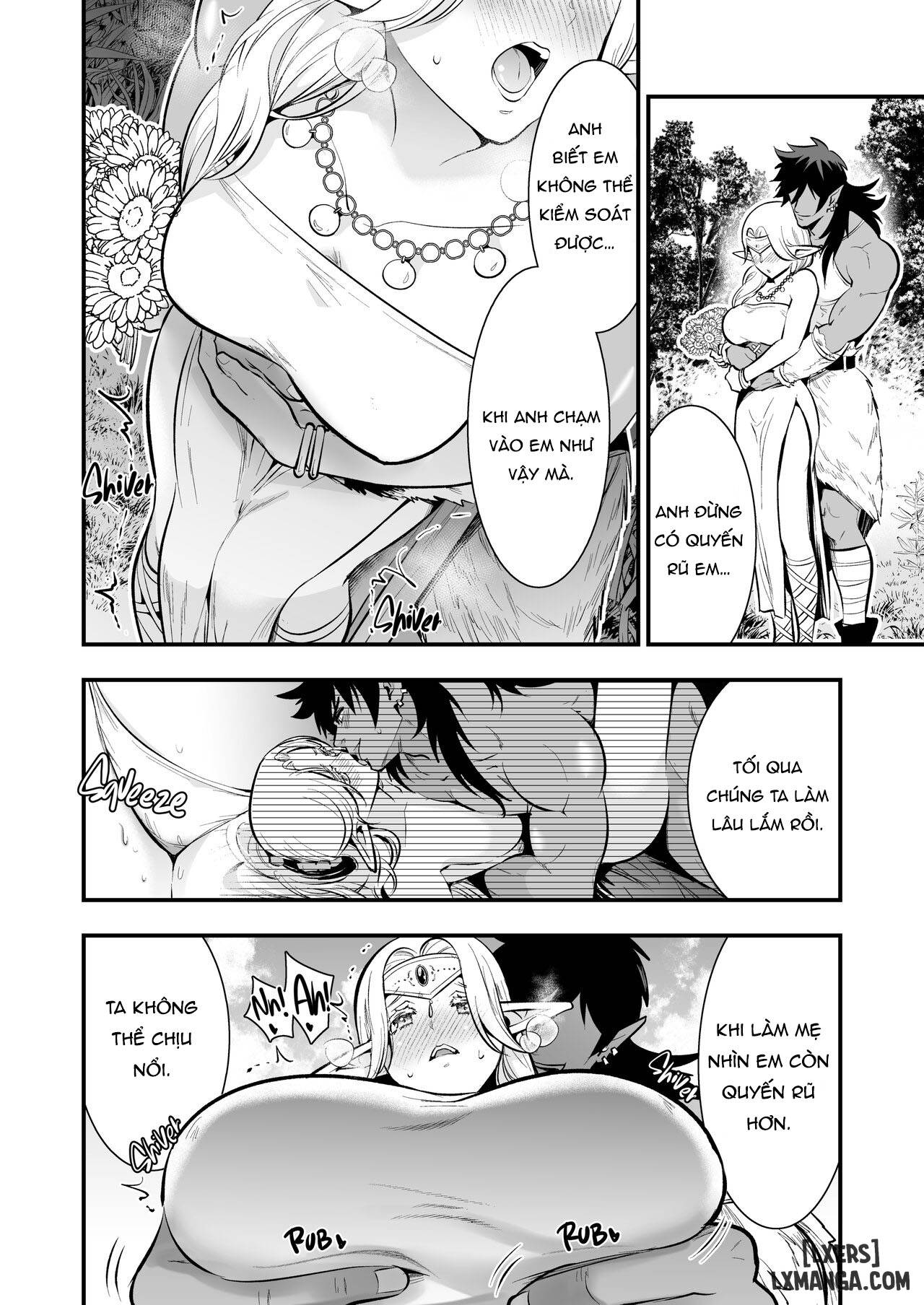 HentaiVN.net - Ảnh 53 - The Orc's Bride: An Elf Held Captive by Pleasure - Chap 4 END