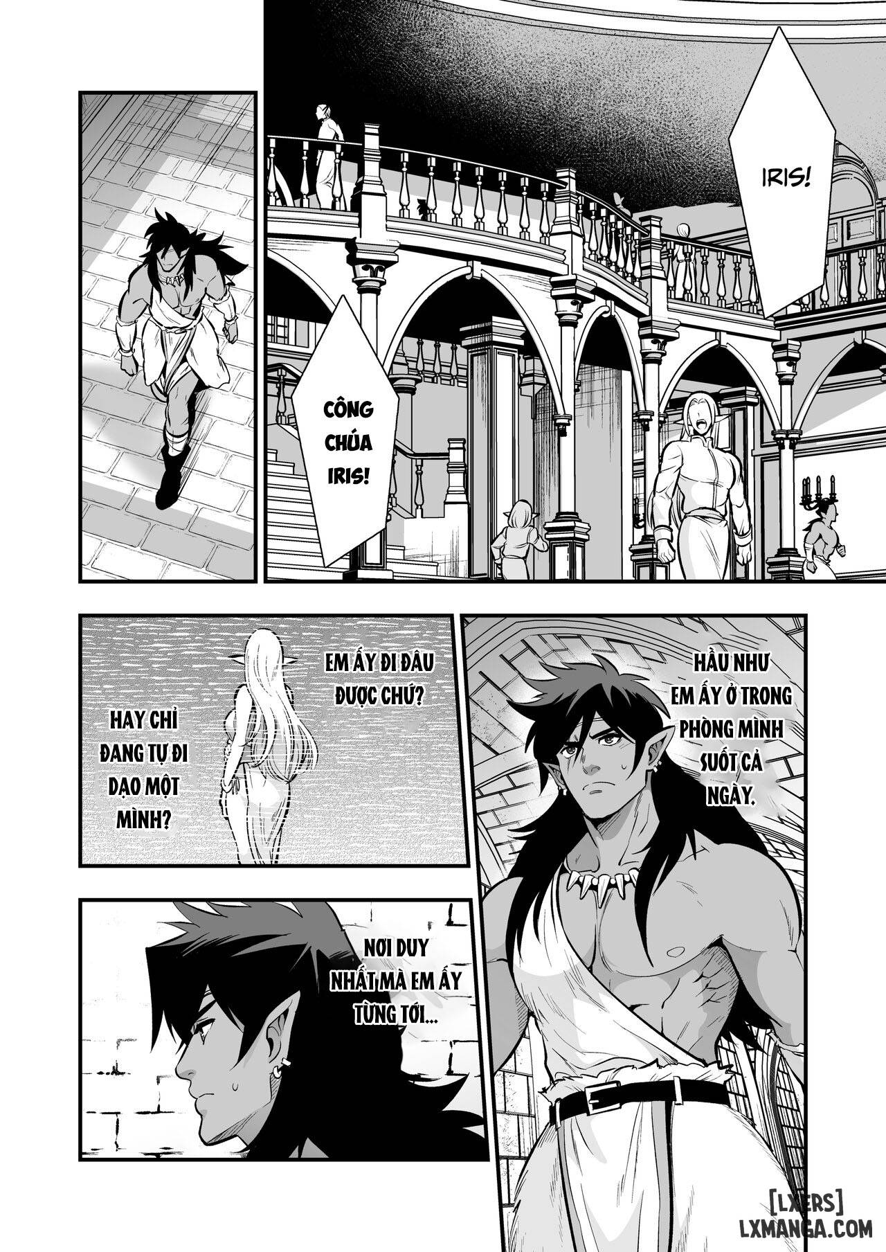 HentaiVN.net - Ảnh 7 - The Orc's Bride: An Elf Held Captive by Pleasure - Chap 4 END