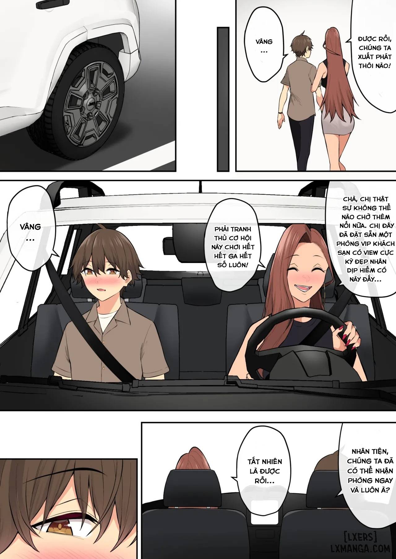 HentaiVN.net - Ảnh 54 - Imaizumi đưa cả bầy gyaru về nhà mình 7 - Oneshot