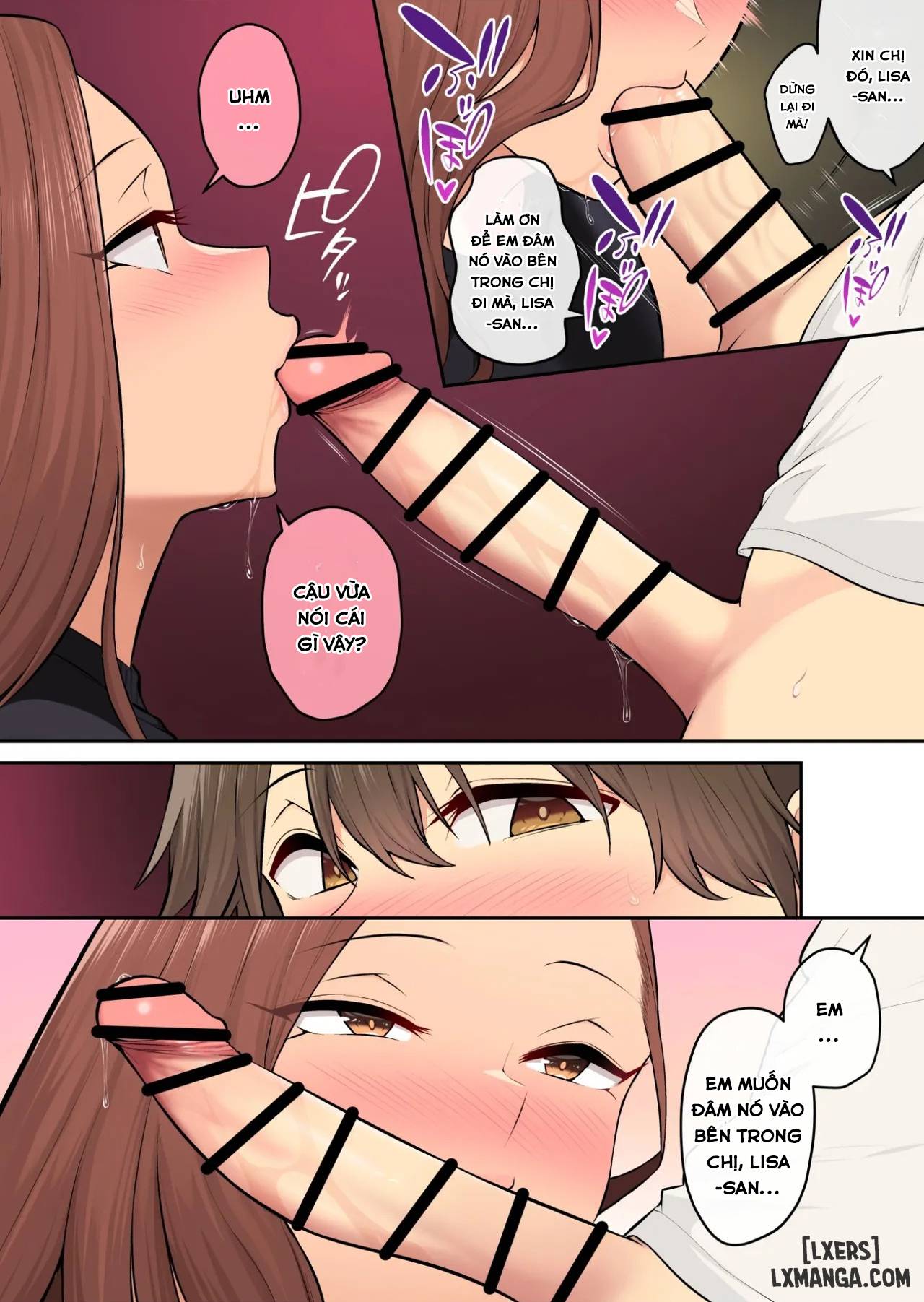 HentaiVN.net - Ảnh 65 - Imaizumi đưa cả bầy gyaru về nhà mình 7 - Oneshot
