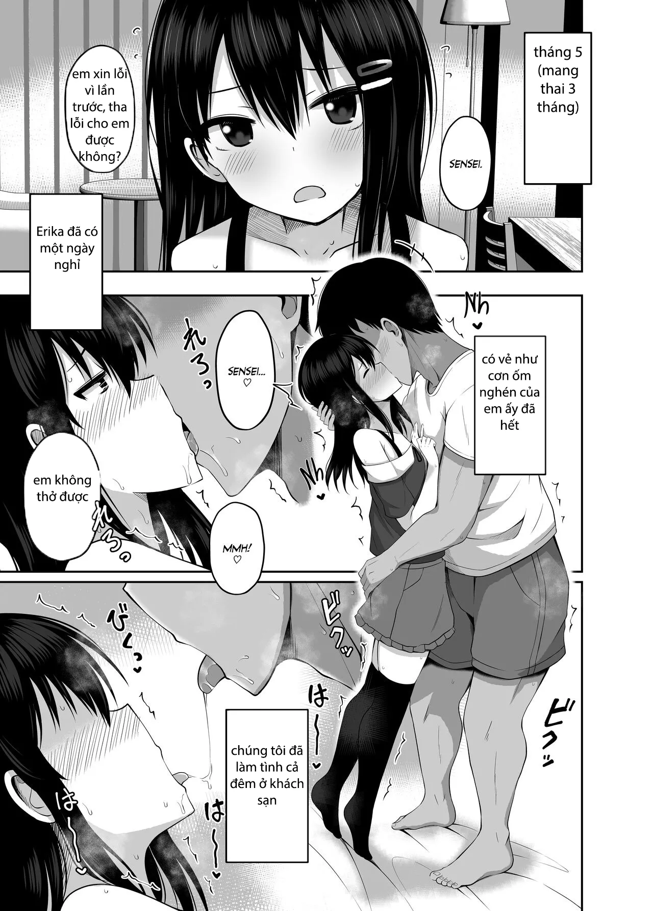 HentaiVN.net - Ảnh 10 - I Got Pregnant in Elementary School and Gave Birth to a Baby! - Oneshot