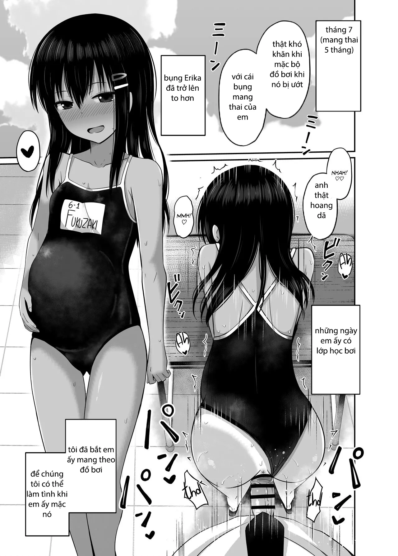 HentaiVN.net - Ảnh 14 - I Got Pregnant in Elementary School and Gave Birth to a Baby! - Oneshot