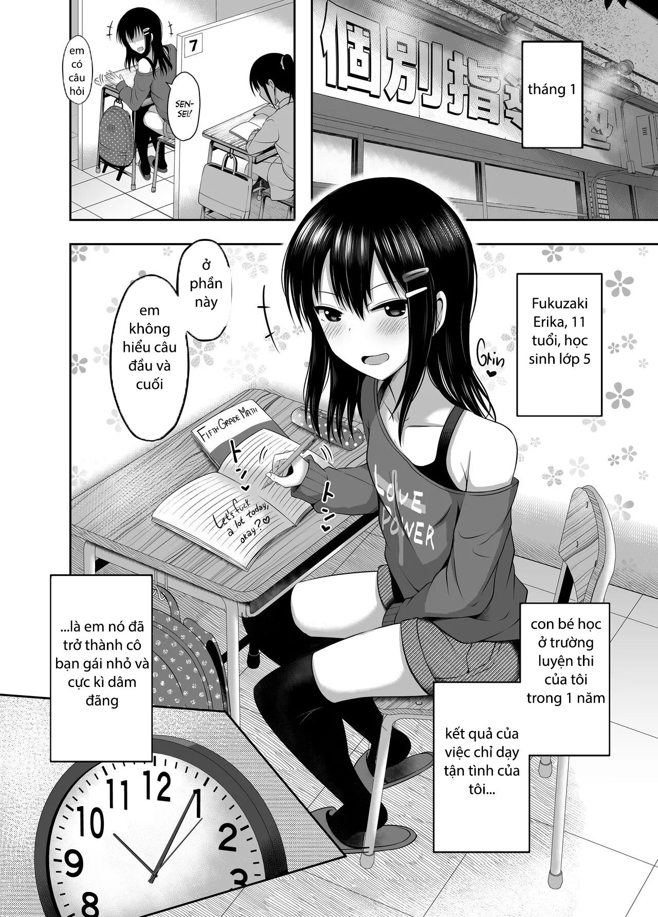 HentaiVN.net - Ảnh 3 - I Got Pregnant in Elementary School and Gave Birth to a Baby! - Oneshot