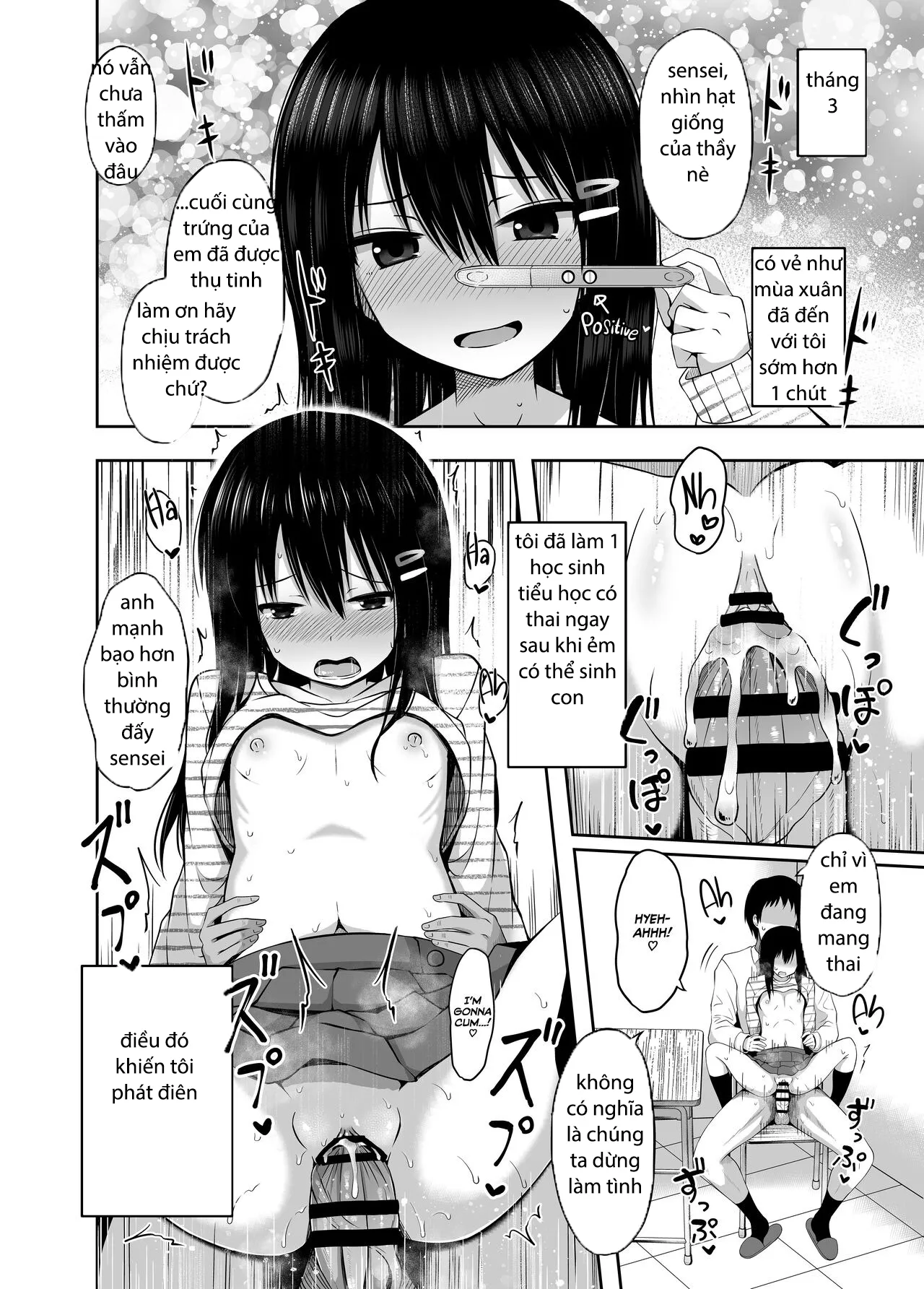 HentaiVN.net - Ảnh 7 - I Got Pregnant in Elementary School and Gave Birth to a Baby! - Oneshot