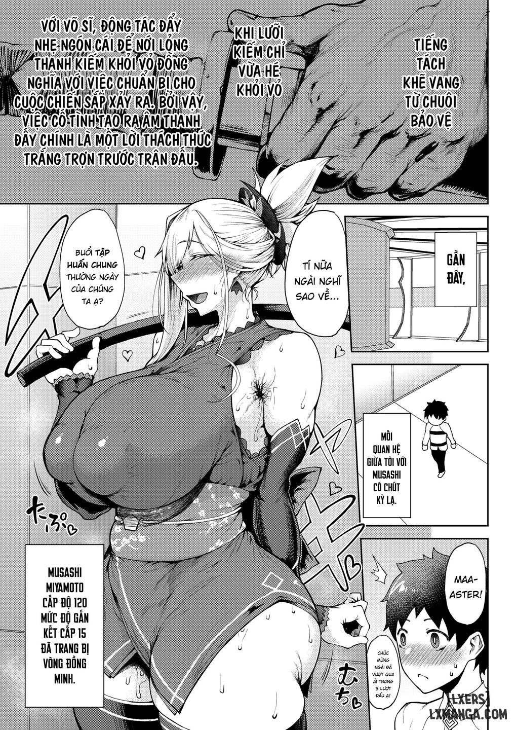 HentaiVN.net - Ảnh 4 - Dosukebe Kengou Koiguchi Chaki Chaki + Omake Paper - Oneshot.