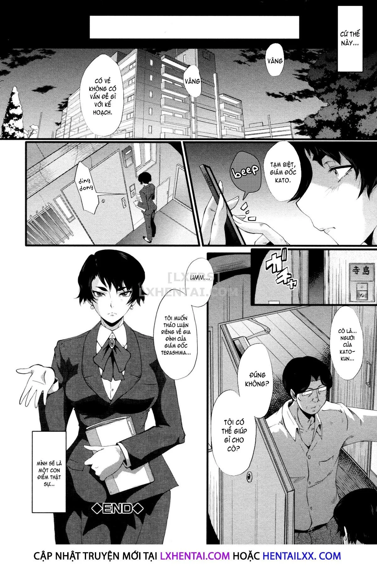 HentaiVN.net - Ảnh 24 - Yaribeya No Oyako - Chap 4