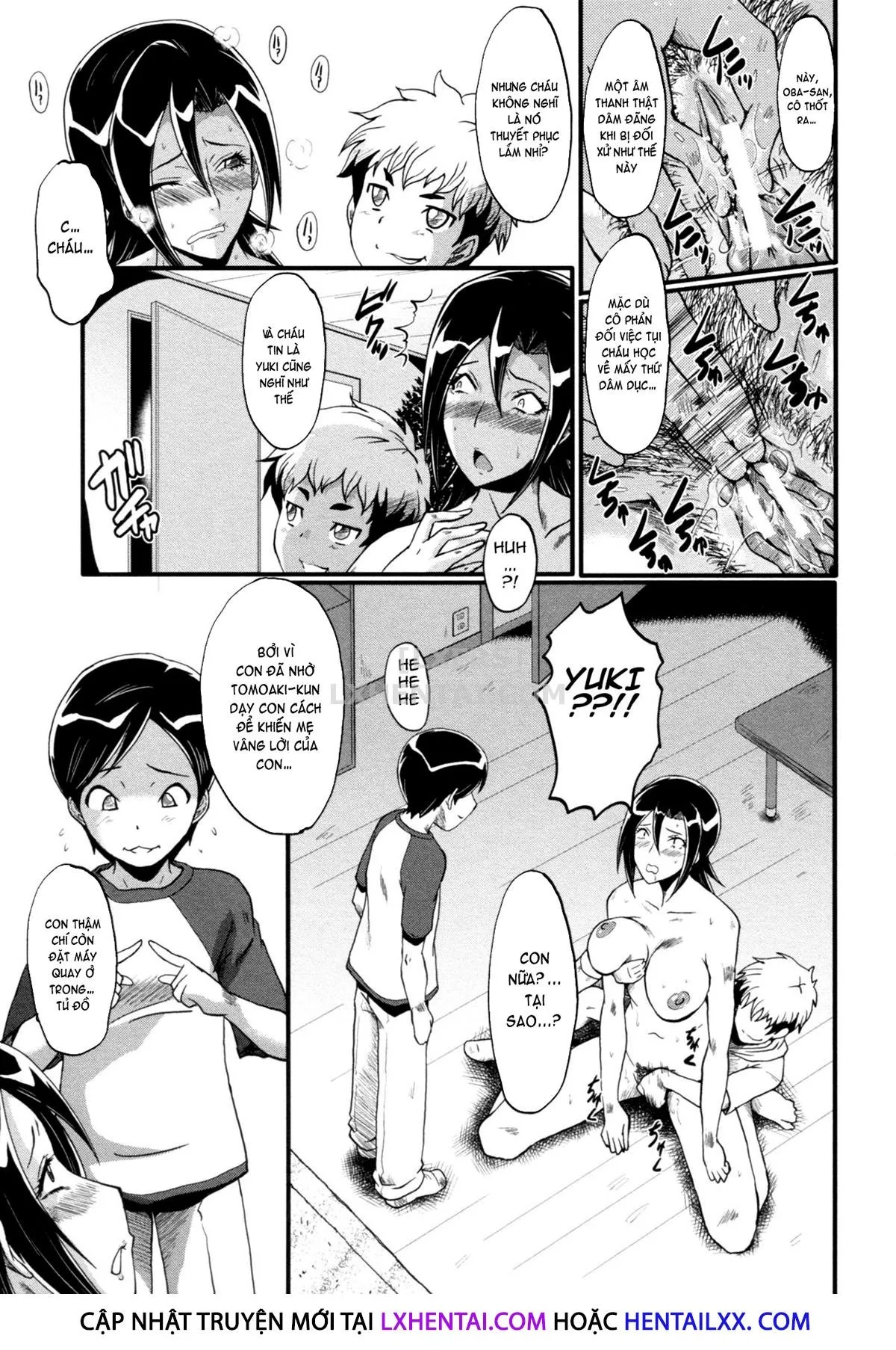 HentaiVN.net - Ảnh 13 - Yaribeya No Oyako - Chap 7