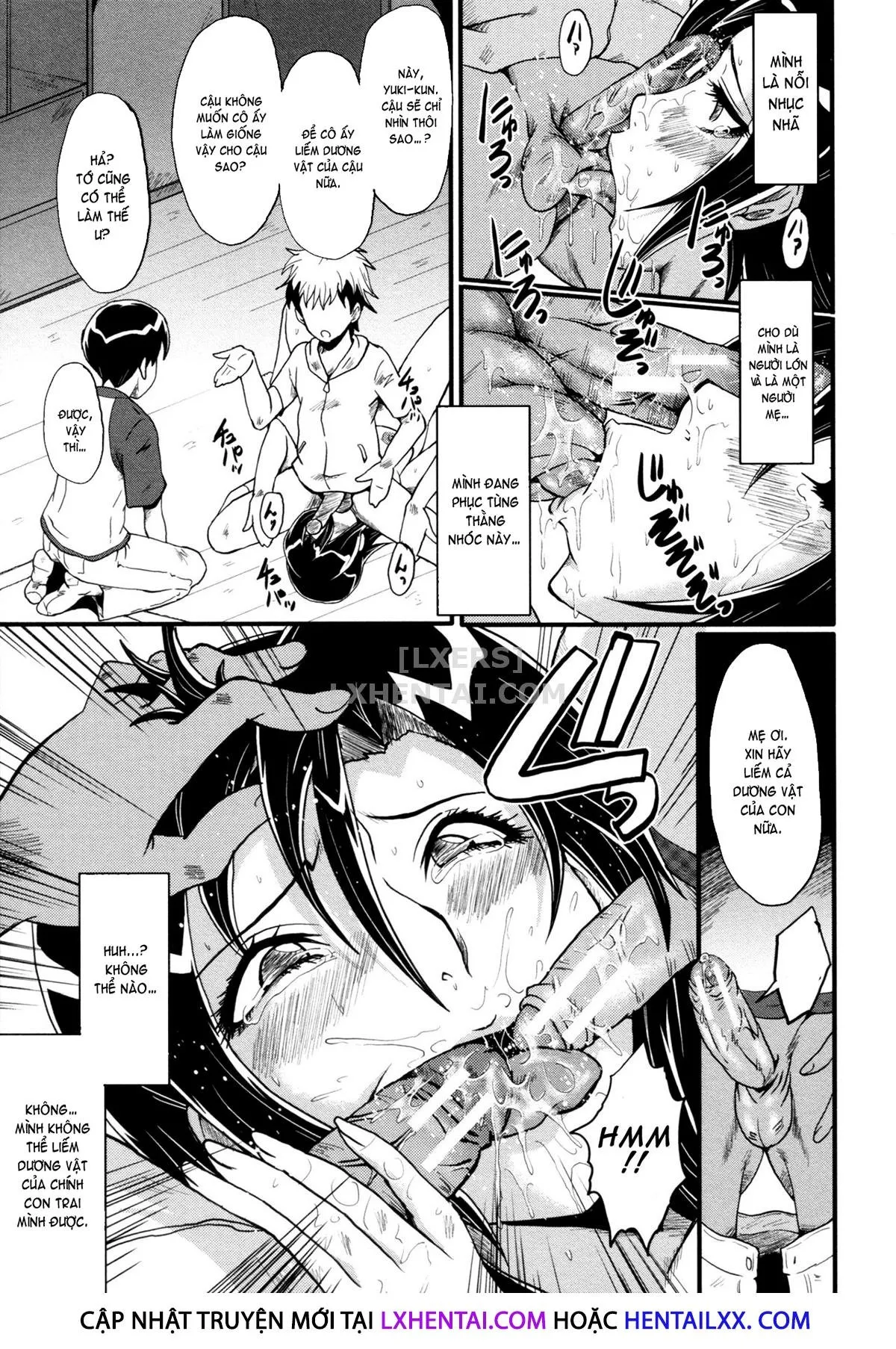 HentaiVN.net - Ảnh 17 - Yaribeya No Oyako - Chap 7