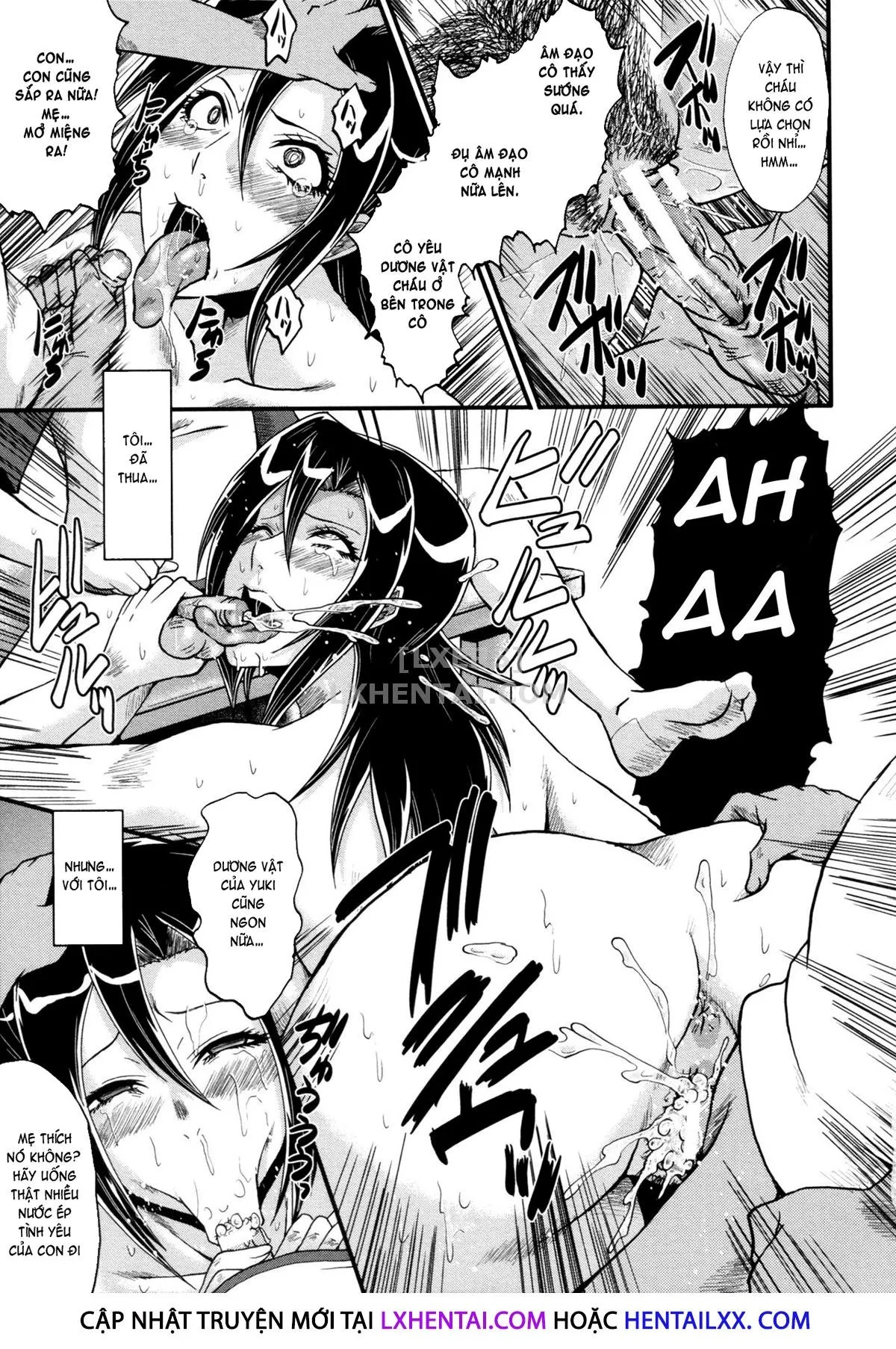 HentaiVN.net - Ảnh 23 - Yaribeya No Oyako - Chap 7
