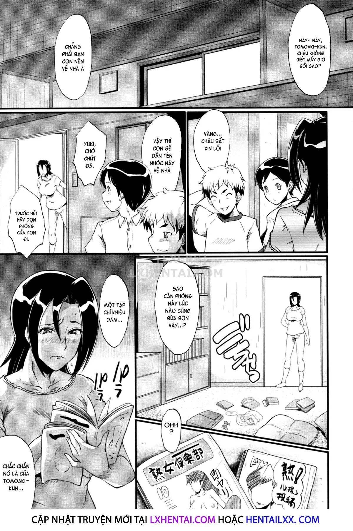 HentaiVN.net - Ảnh 5 - Yaribeya No Oyako - Chap 7