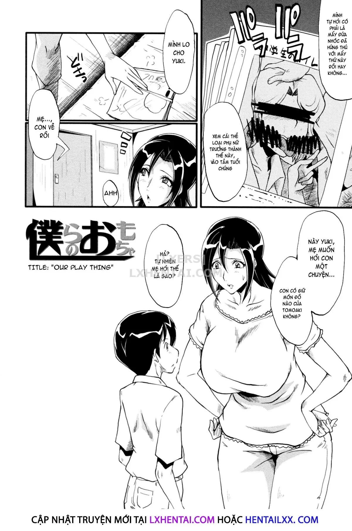 HentaiVN.net - Ảnh 6 - Yaribeya No Oyako - Chap 7