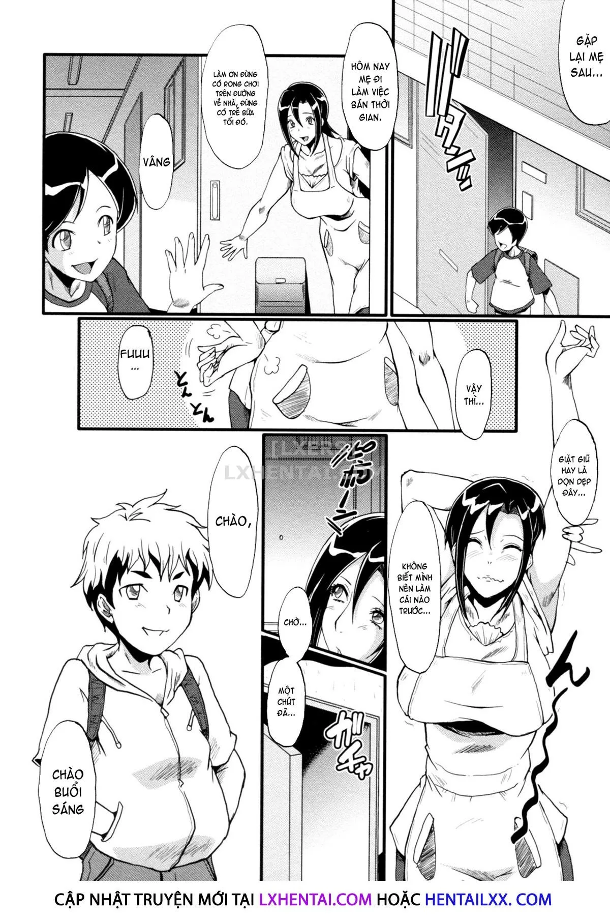 HentaiVN.net - Ảnh 8 - Yaribeya No Oyako - Chap 7