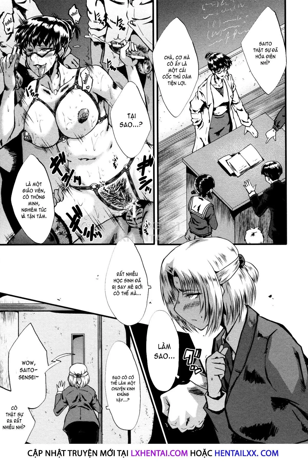 HentaiVN.net - Ảnh 12 - Yaribeya No Oyako - Chap 8