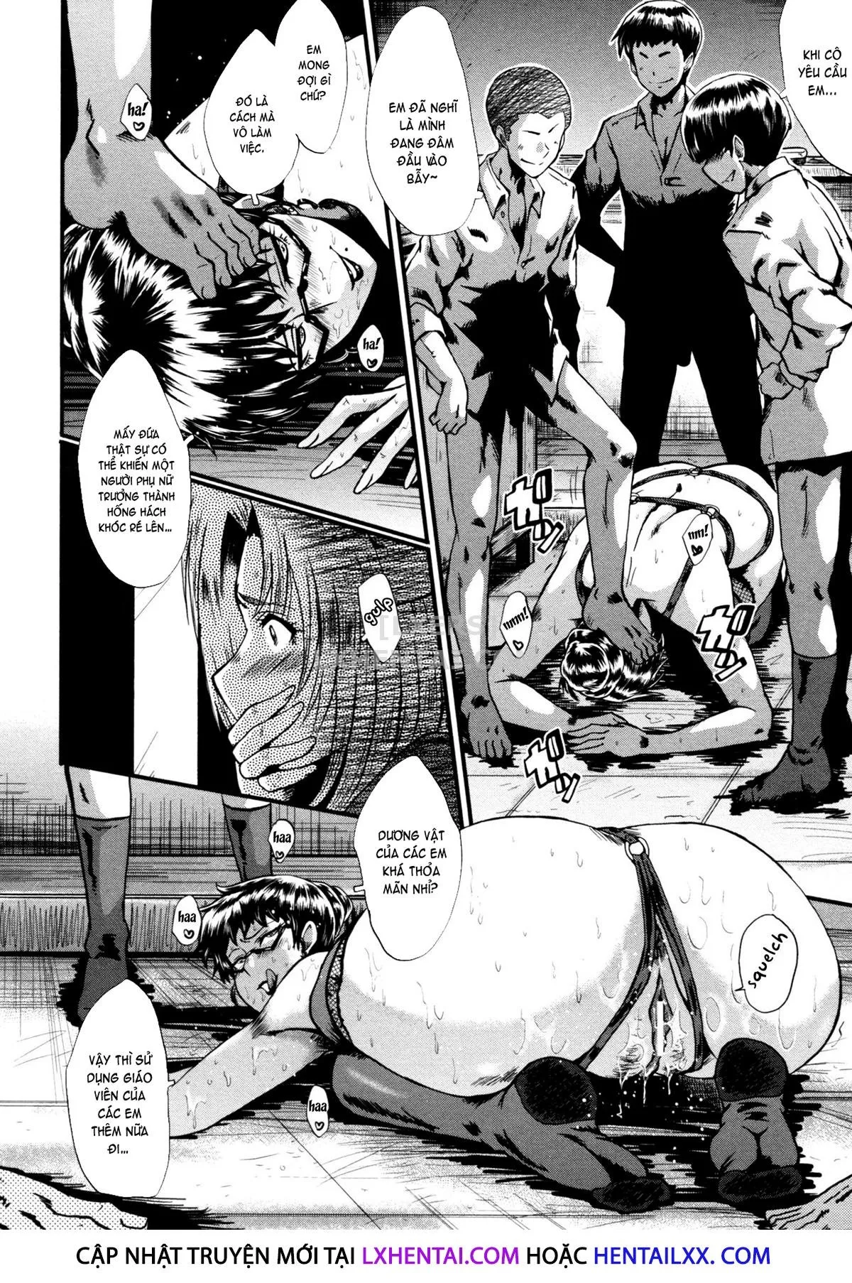 HentaiVN.net - Ảnh 13 - Yaribeya No Oyako - Chap 8